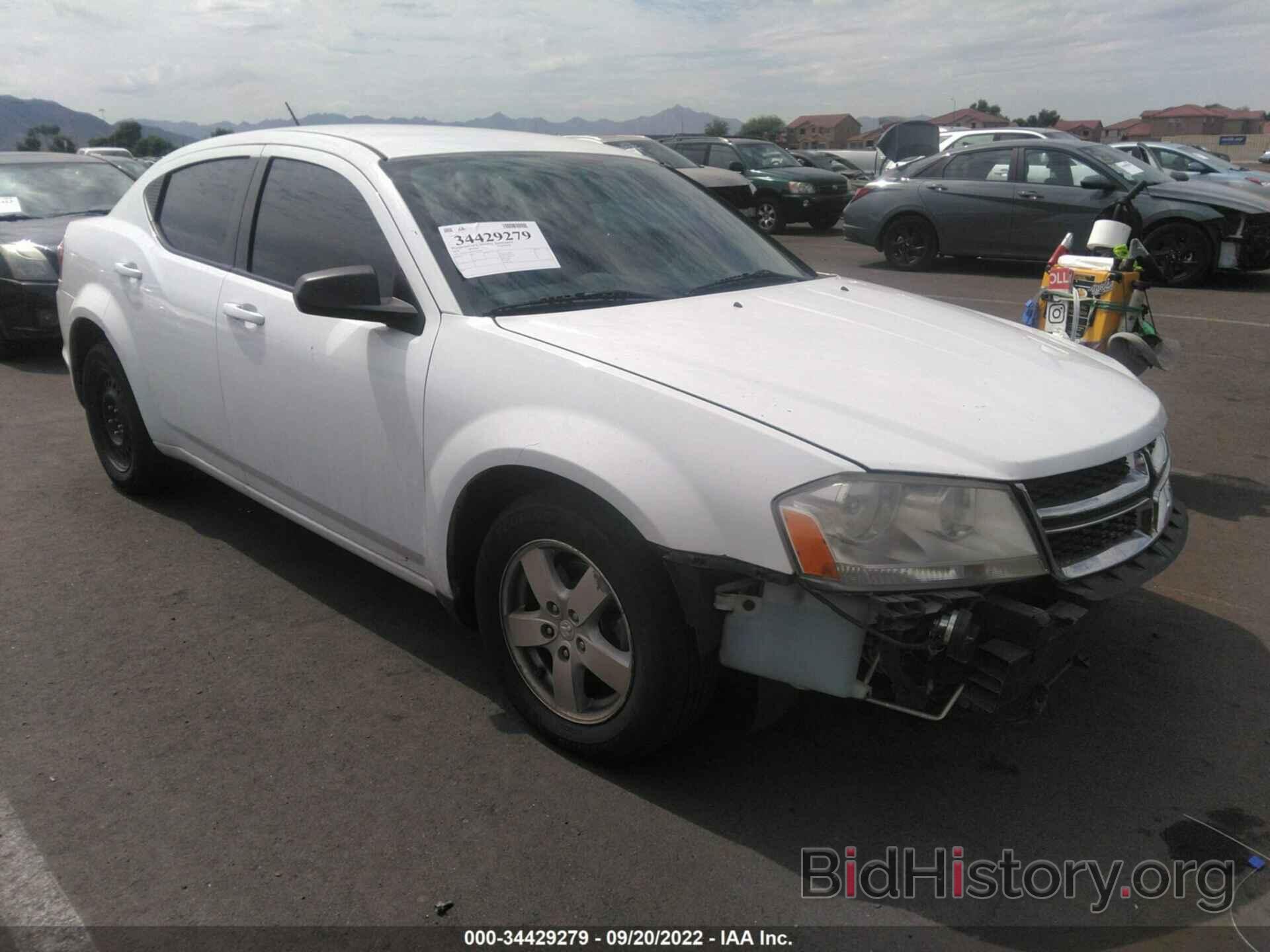 Фотография 1C3CDZAB4EN127080 - DODGE AVENGER 2014