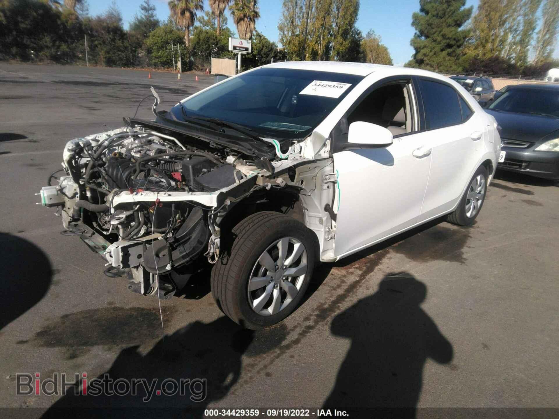2014 TOYOTA COROLLA - VIN: 5YFBURHE4EP155195 - Фото 2
