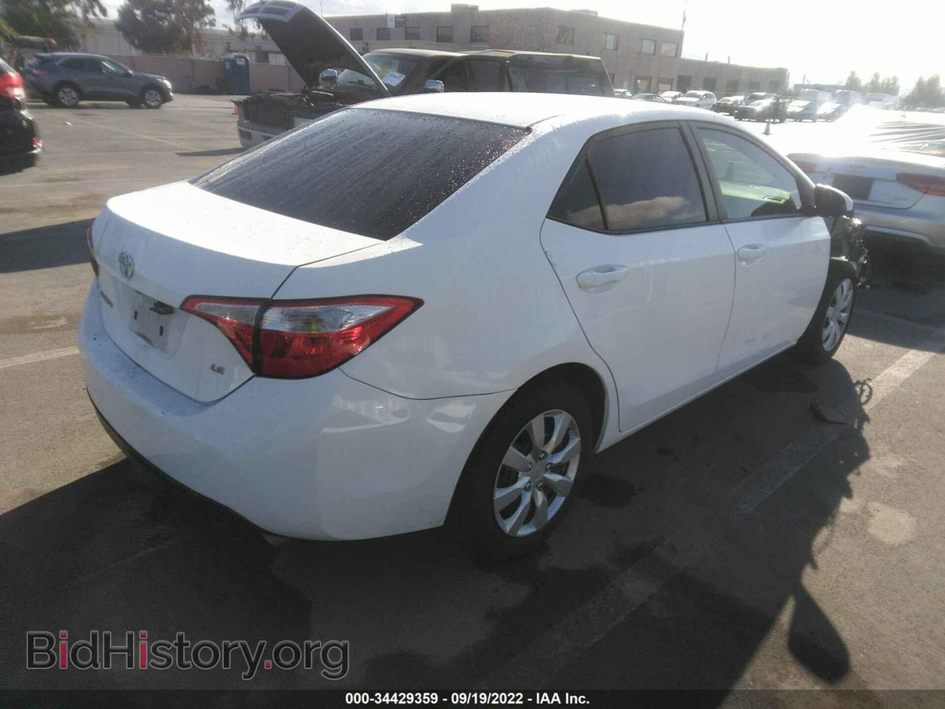 2014 TOYOTA COROLLA - VIN: 5YFBURHE4EP155195 - Фото 4