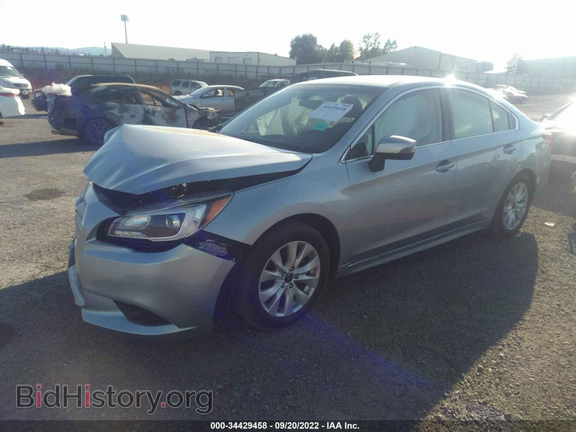 2017 SUBARU LEGACY - VIN: 4S3BNAF69H3024089 - Фото 2