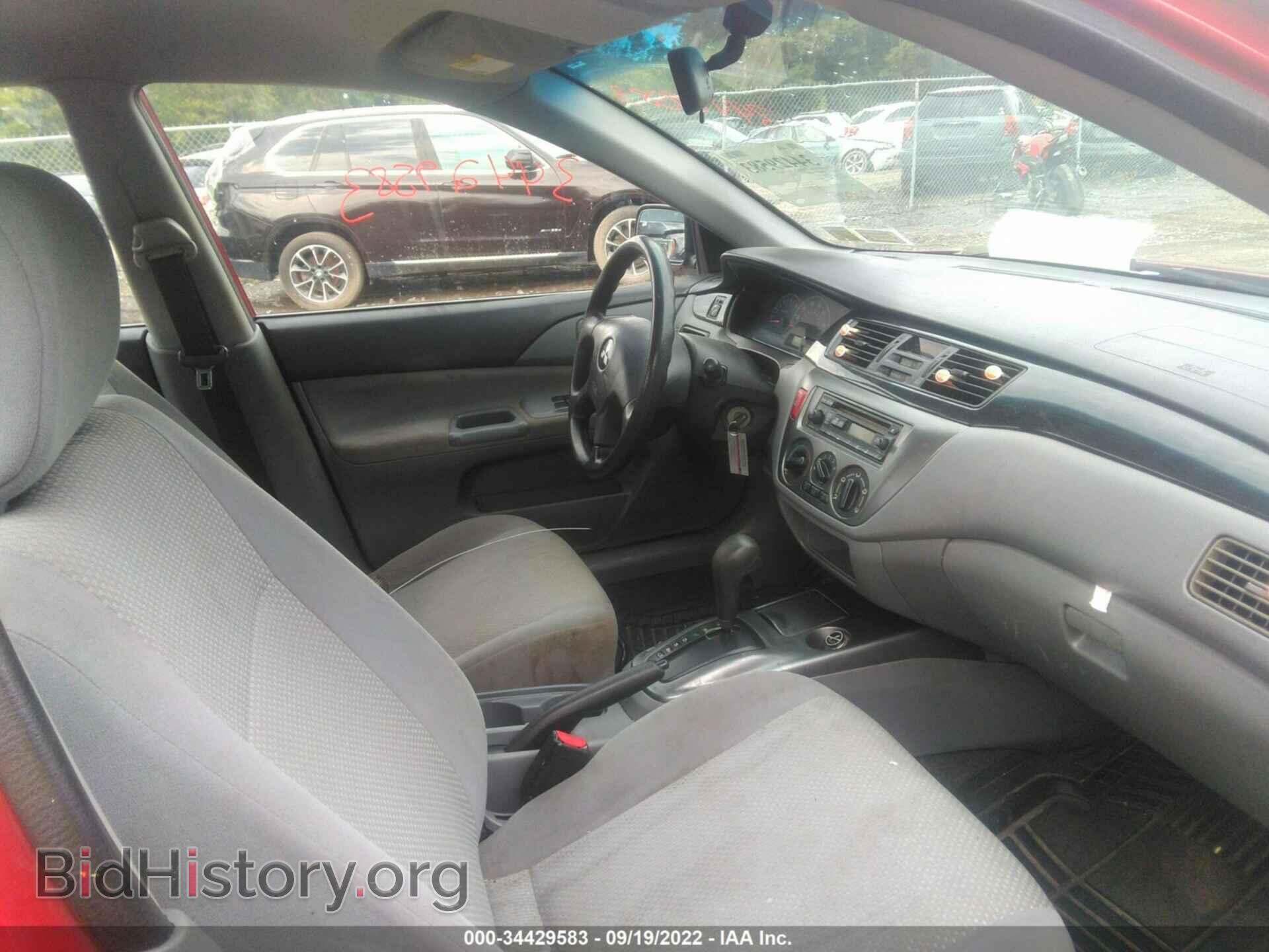 2006 MITSUBISHI LANCER - VIN: JA3AJ26E86U066909 - Фото 5
