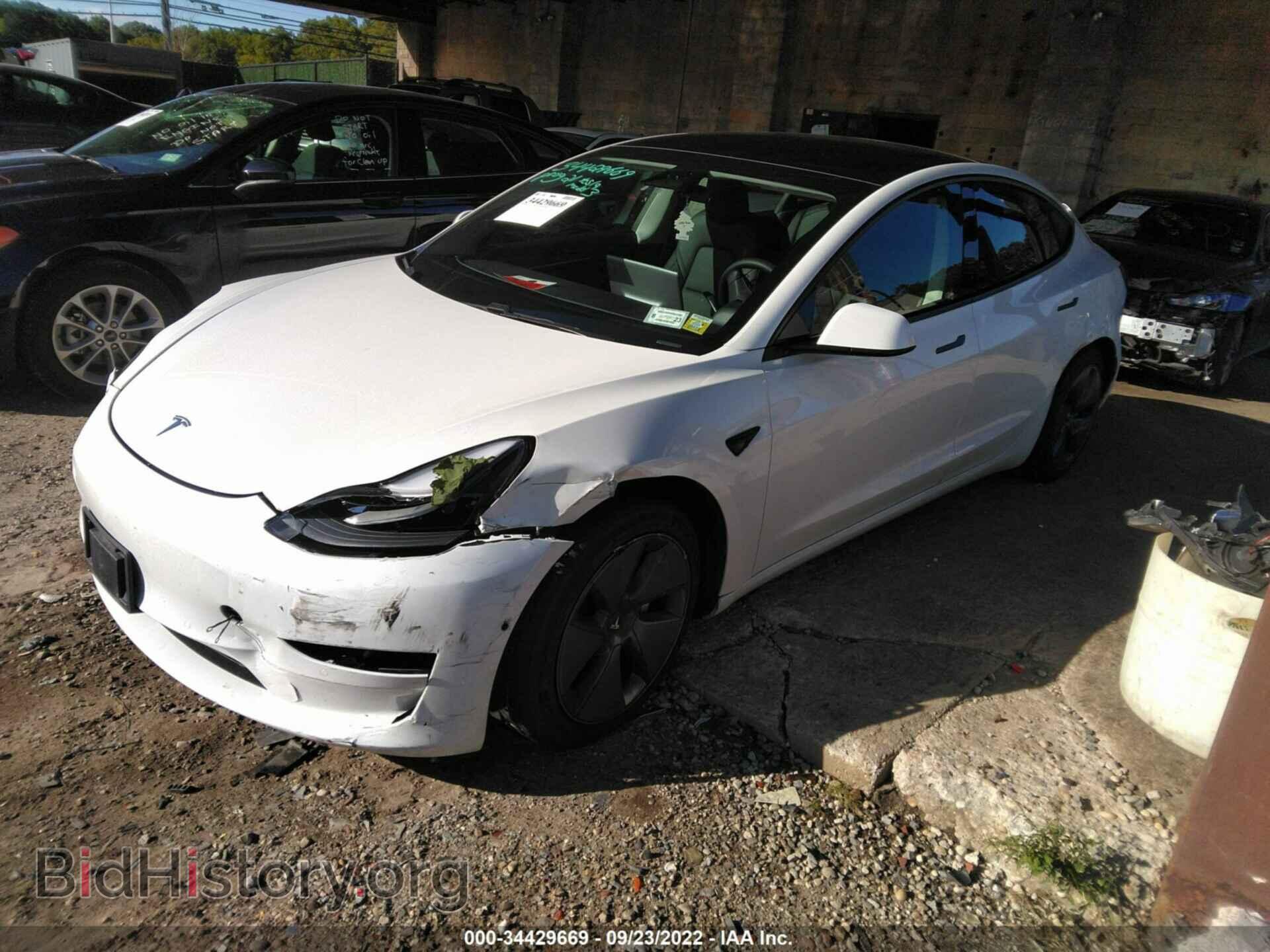 2021 TESLA MODEL 3 - VIN: 5YJ3E1EA9MF021278 - Photo 2