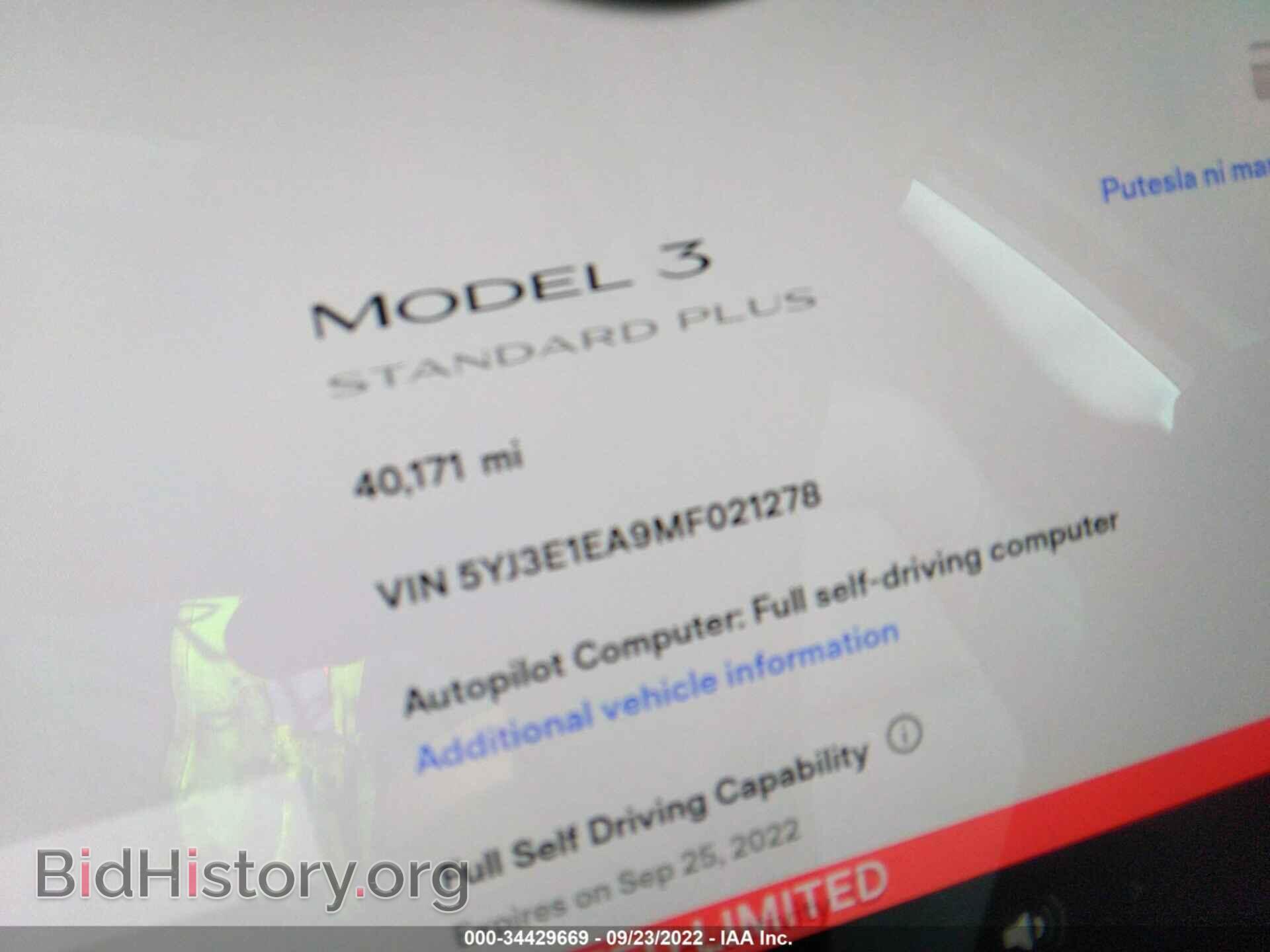 2021 TESLA MODEL 3 - VIN: 5YJ3E1EA9MF021278 - Photo 7