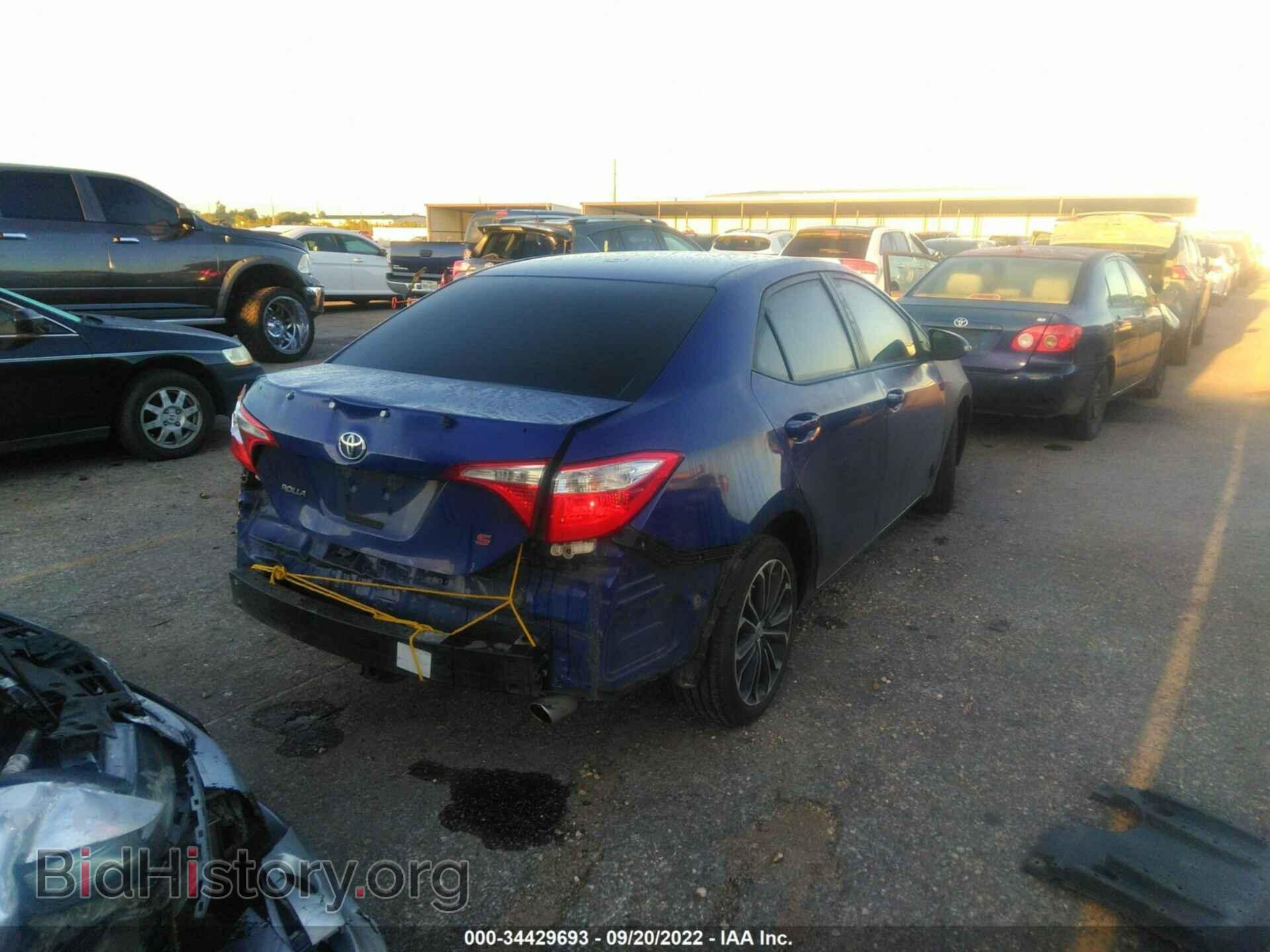 2014 TOYOTA COROLLA - VIN: 5YFBURHE1EP048394 - Фото 4