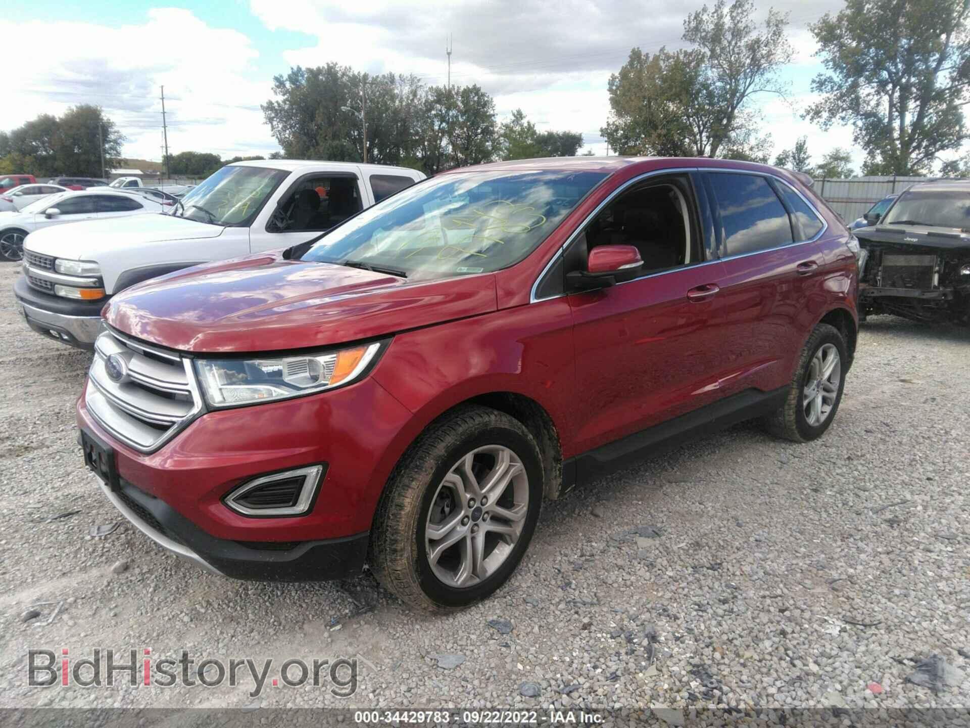 2015 FORD EDGE - VIN: 2FMTK4K99FBB26290 - Photo 2