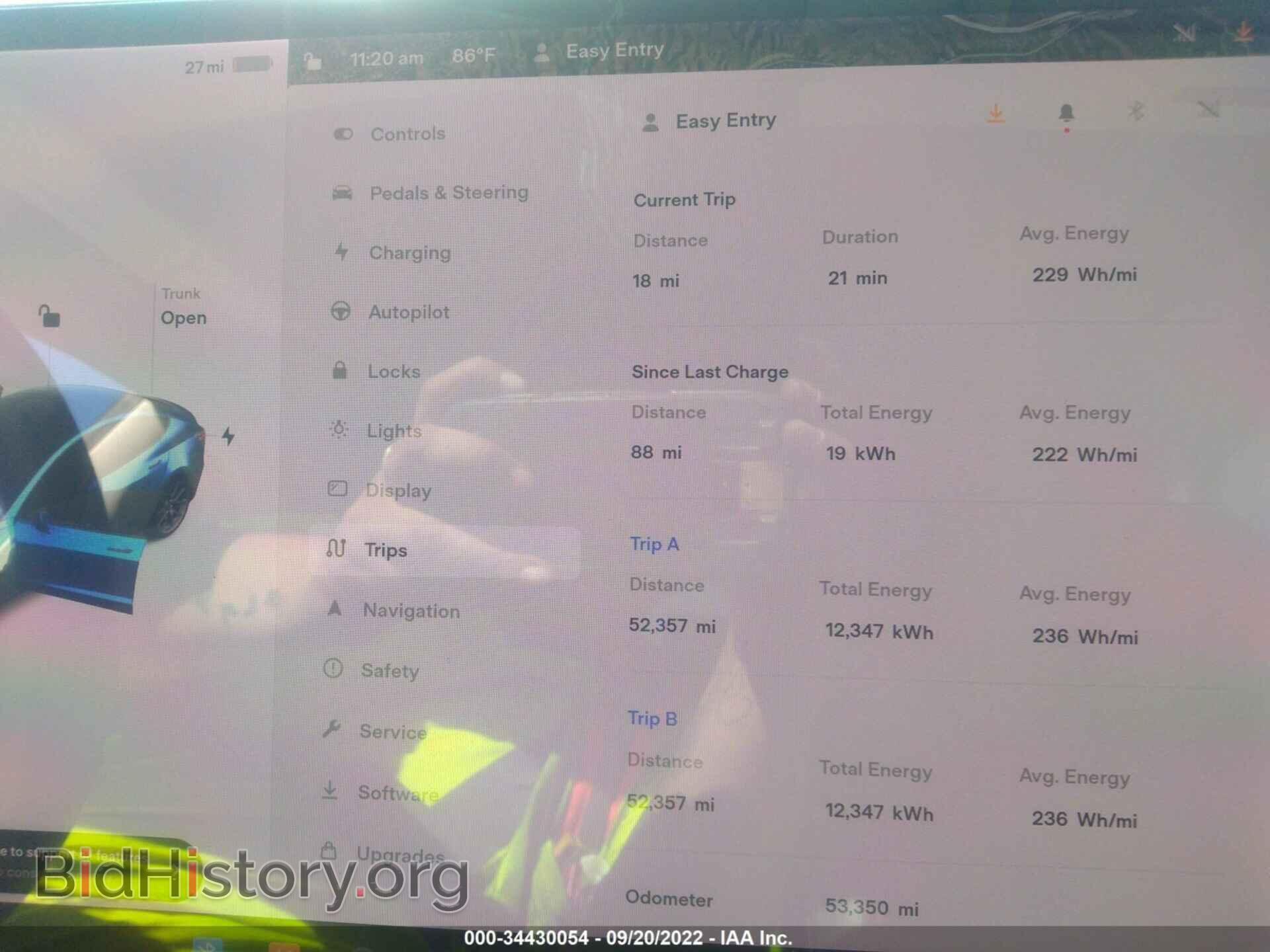 2020 TESLA MODEL 3 - VIN: 5YJ3E1EA6LF739949 - Фото 7