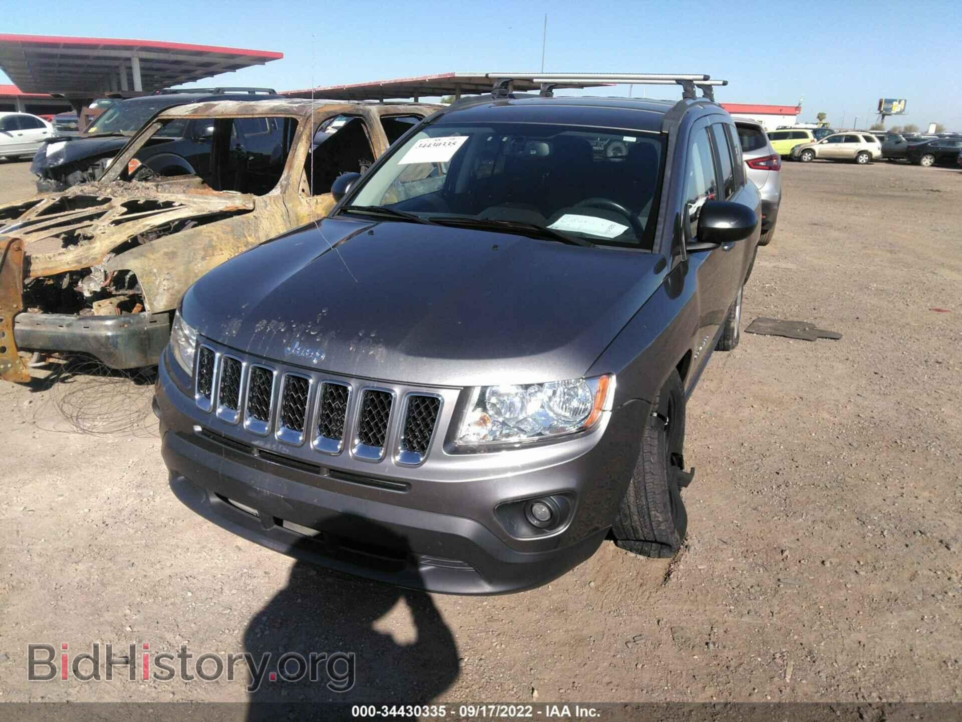 2012 JEEP COMPASS - VIN: 1C4NJDEB4CD577342 - Фото 2