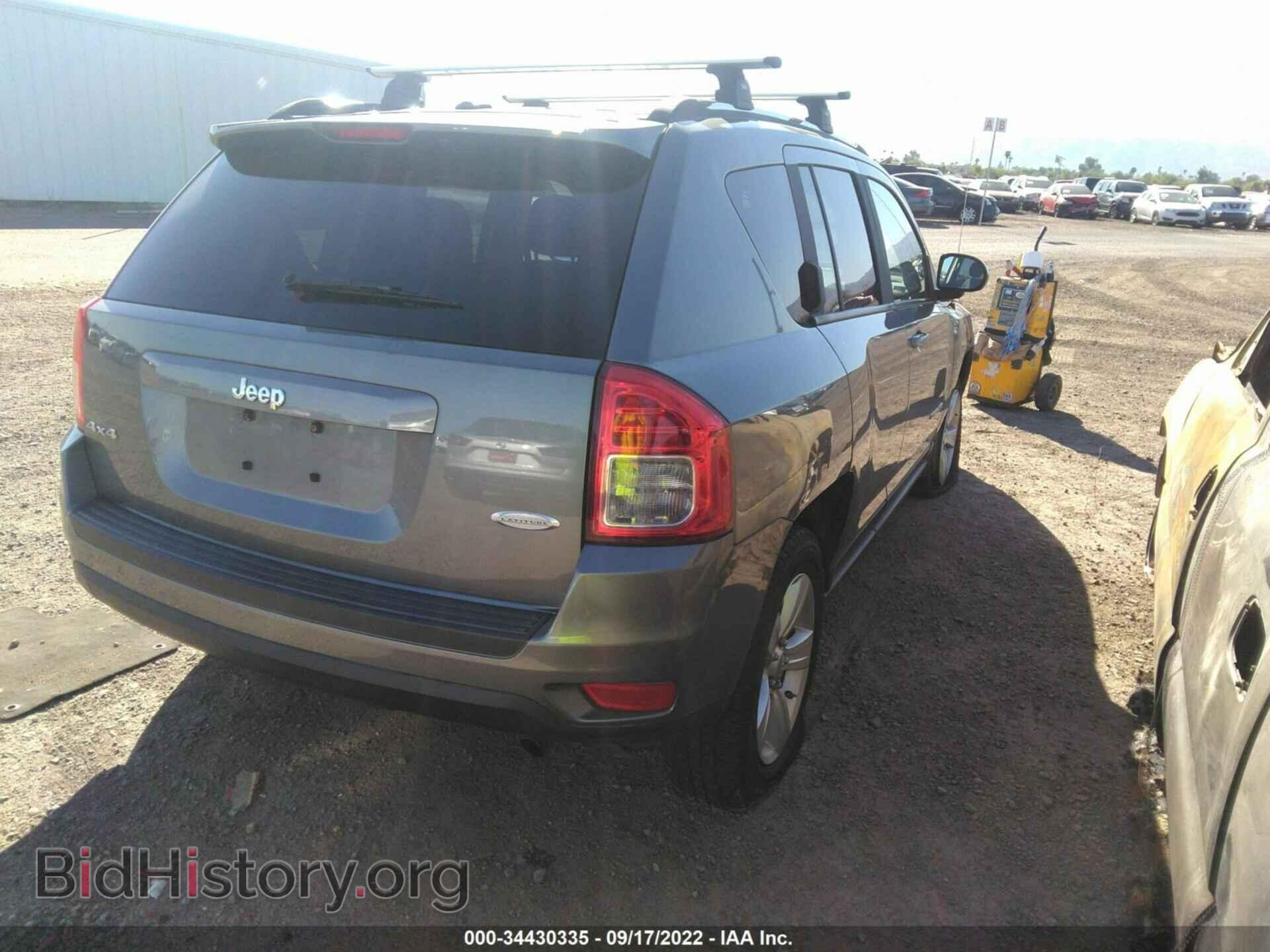 2012 JEEP COMPASS - VIN: 1C4NJDEB4CD577342 - Фото 4