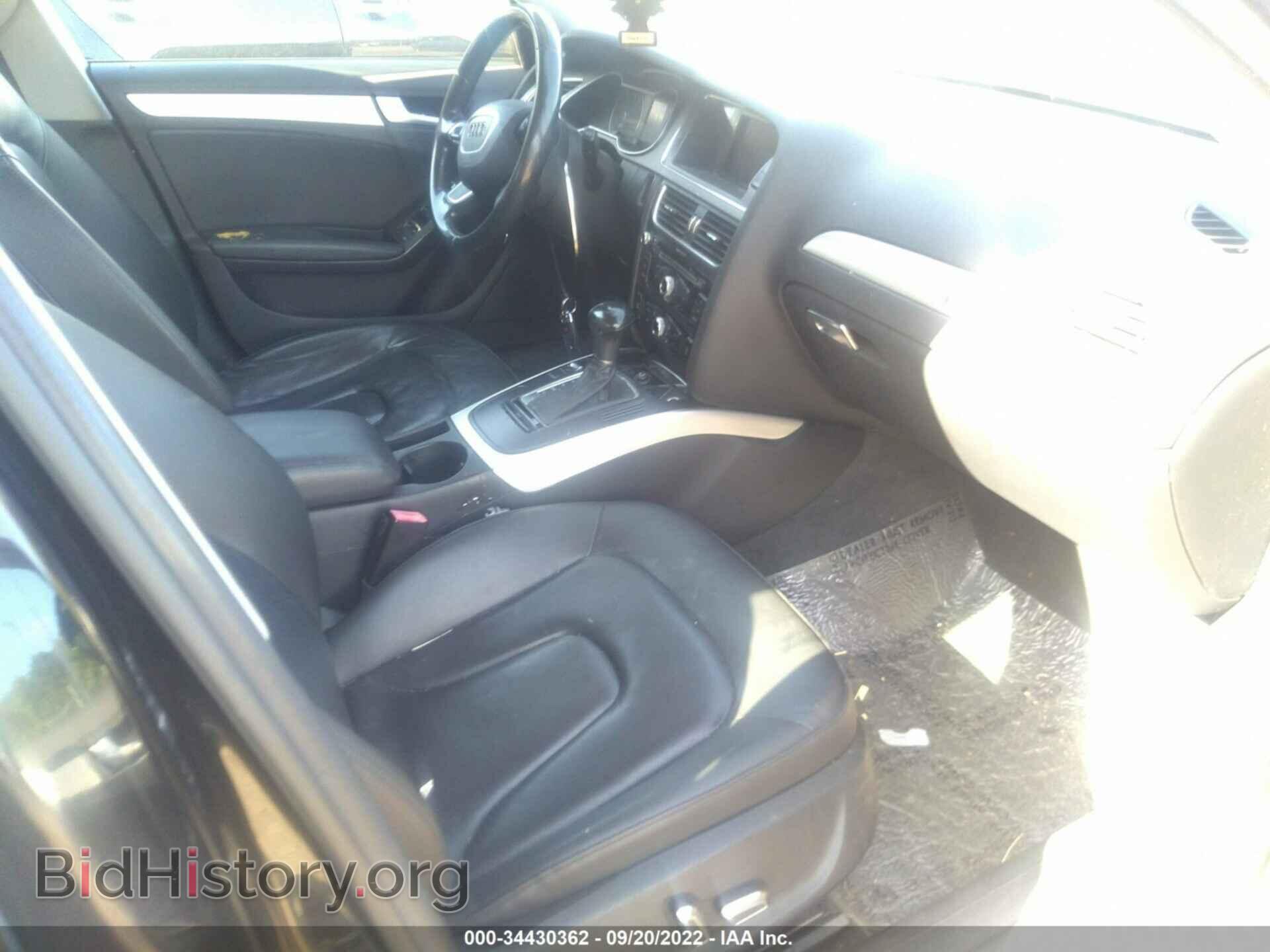 2013 AUDI A4 - VIN: WAUBFAFL2DN011344 - Фото 5
