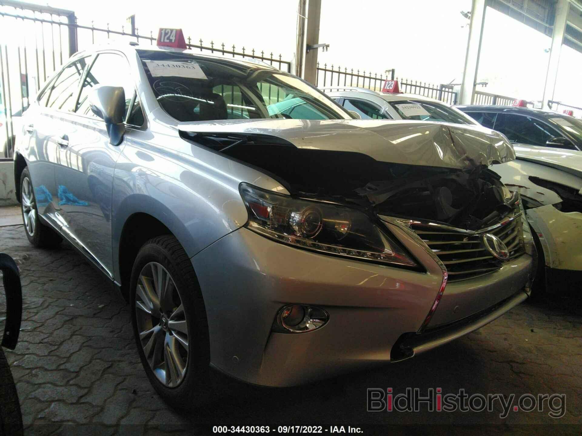 Photo 002ZK1BA5DC107887 - LEXUS RX 350 2013