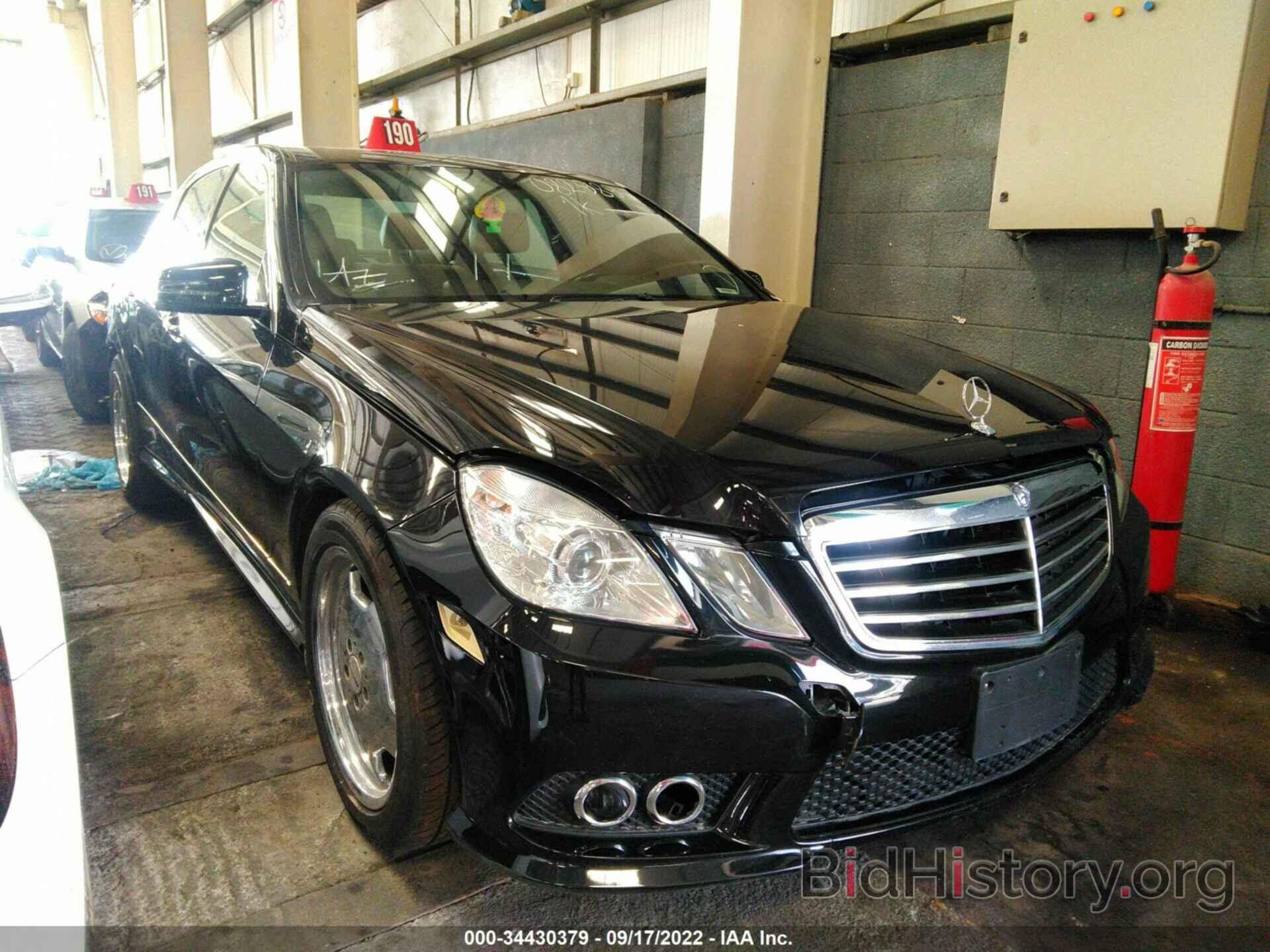 Photo 00DHF8HB3AA082989 - MERCEDES-BENZ E-CLASS 2010