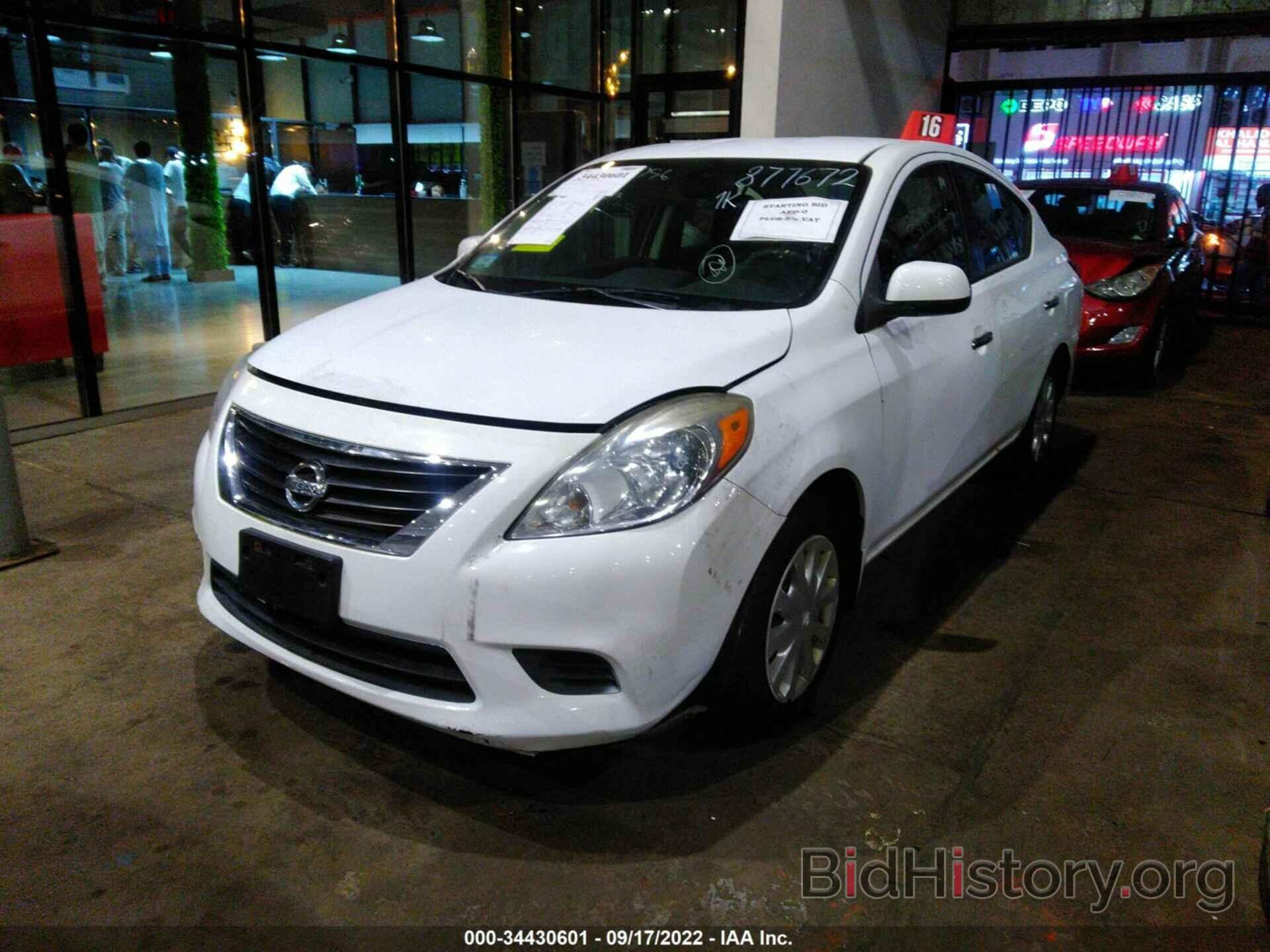 Фотография 001CN7AP8CL877672 - NISSAN VERSA 2012