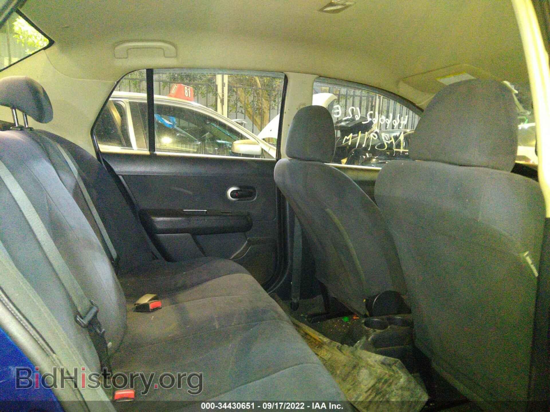 2008 NISSAN VERSA - VIN: 001BC11E58L403084 - Фото 8