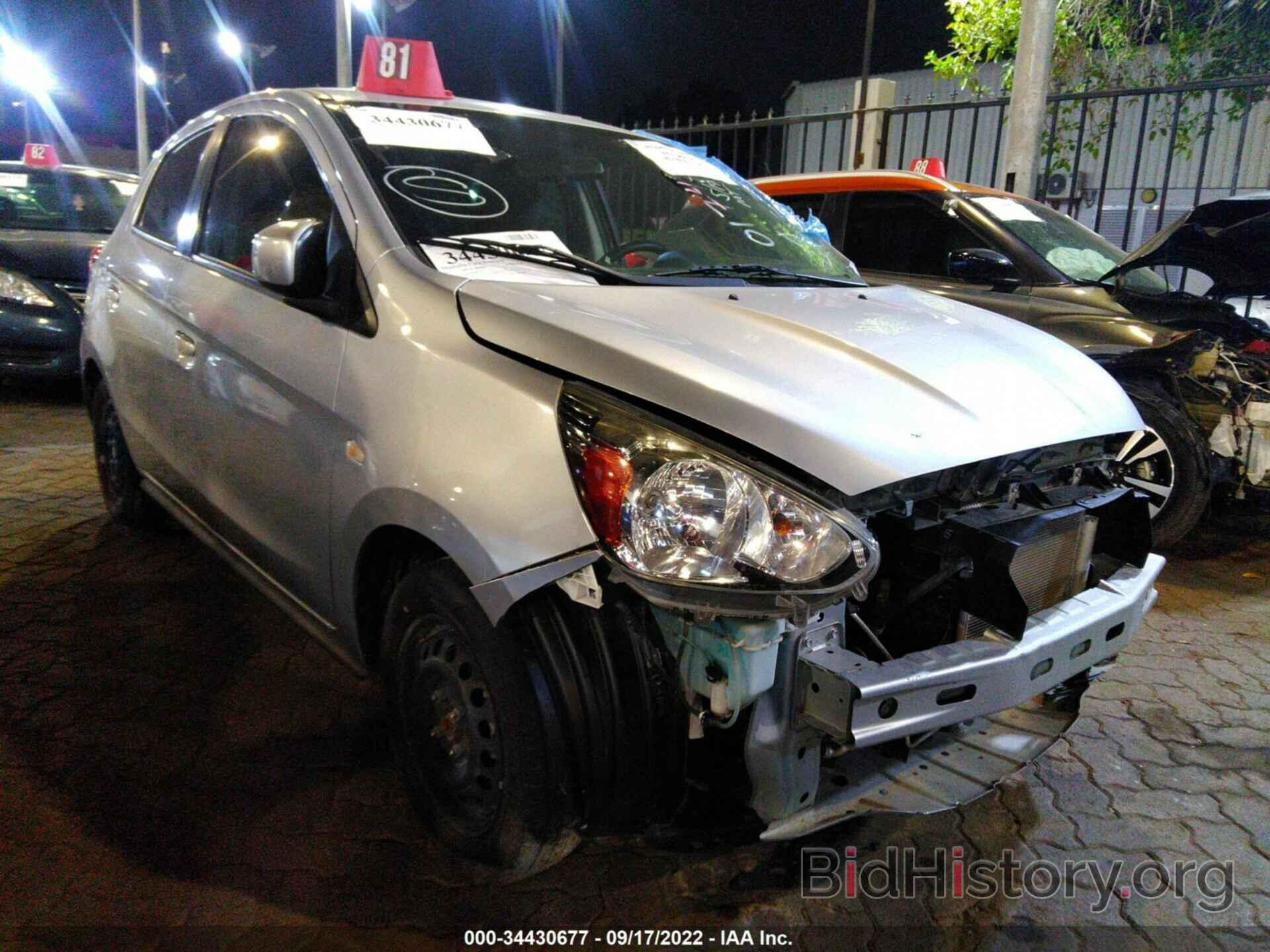 Photo 0032A3HJ1HH017457 - MITSUBISHI MIRAGE 2017