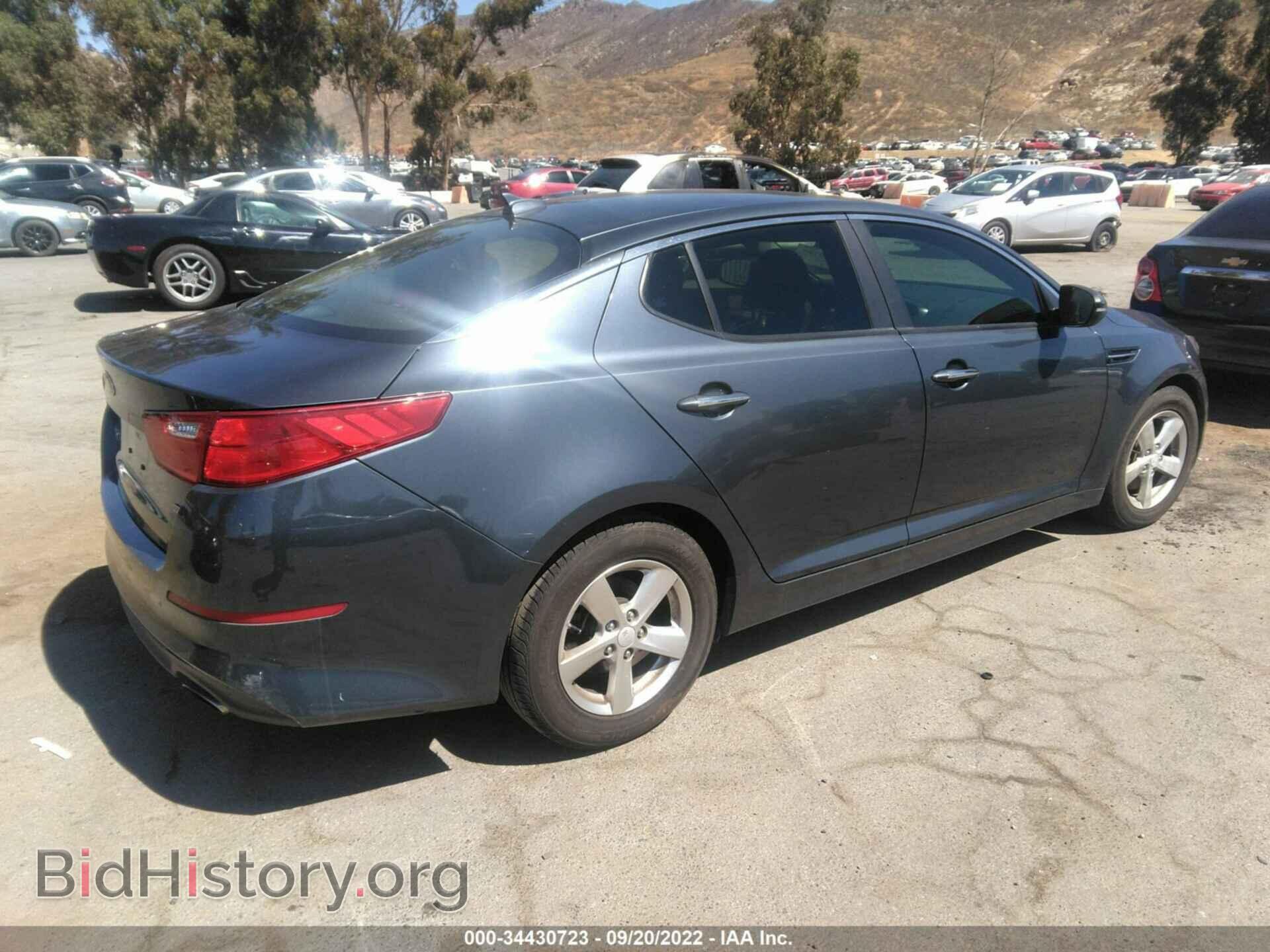 2015 KIA OPTIMA - VIN: KNAGM4A7XF5592425 - Фото 4