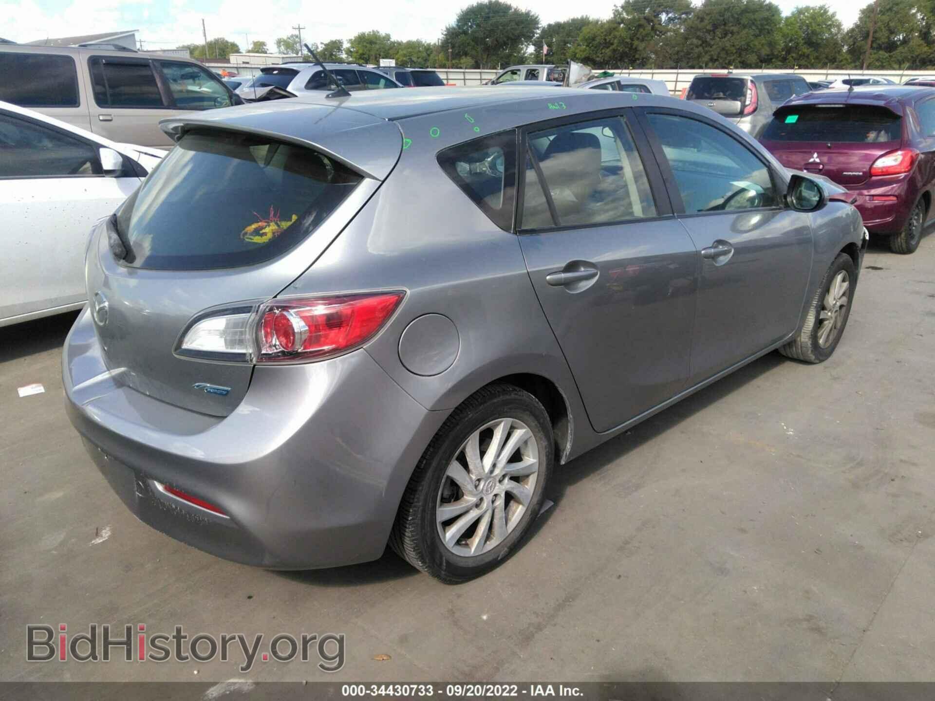 2012 MAZDA MAZDA3 - VIN: JM1BL1M7XC1673860 - Фото 4