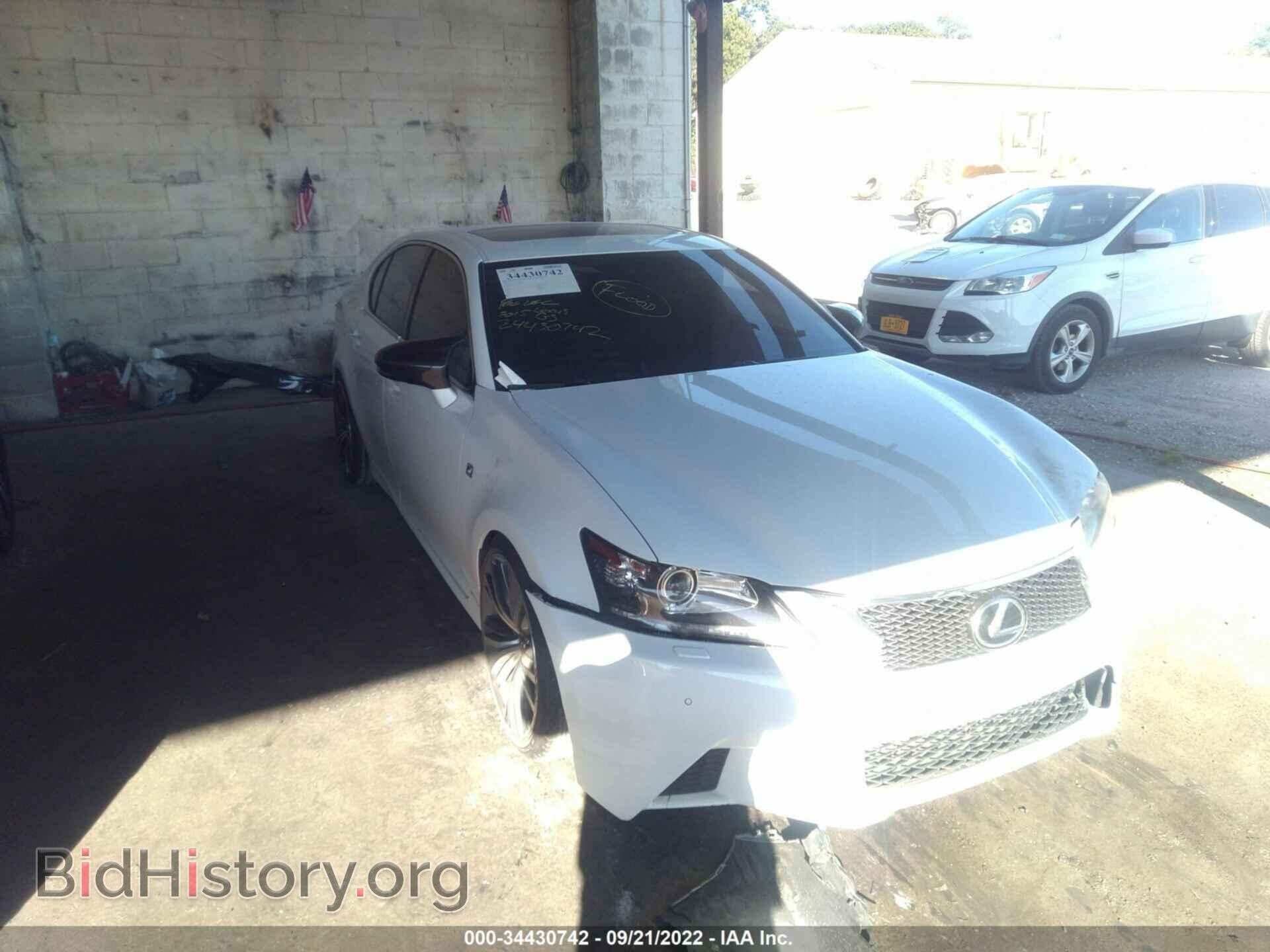 Фотография JTHCE1BL7FA002793 - LEXUS GS 350 2015