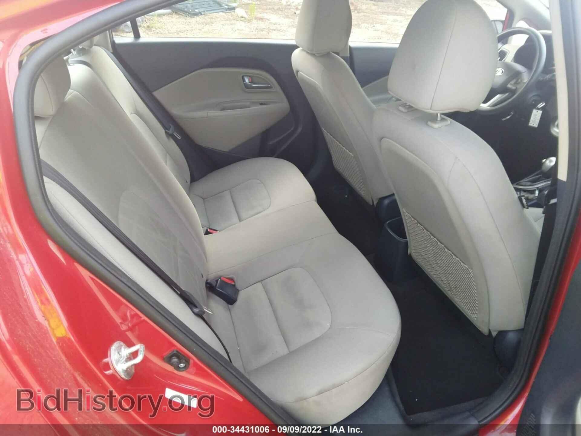 2017 KIA RIO - VIN: KNADM4A38H6029922 - Фото 8