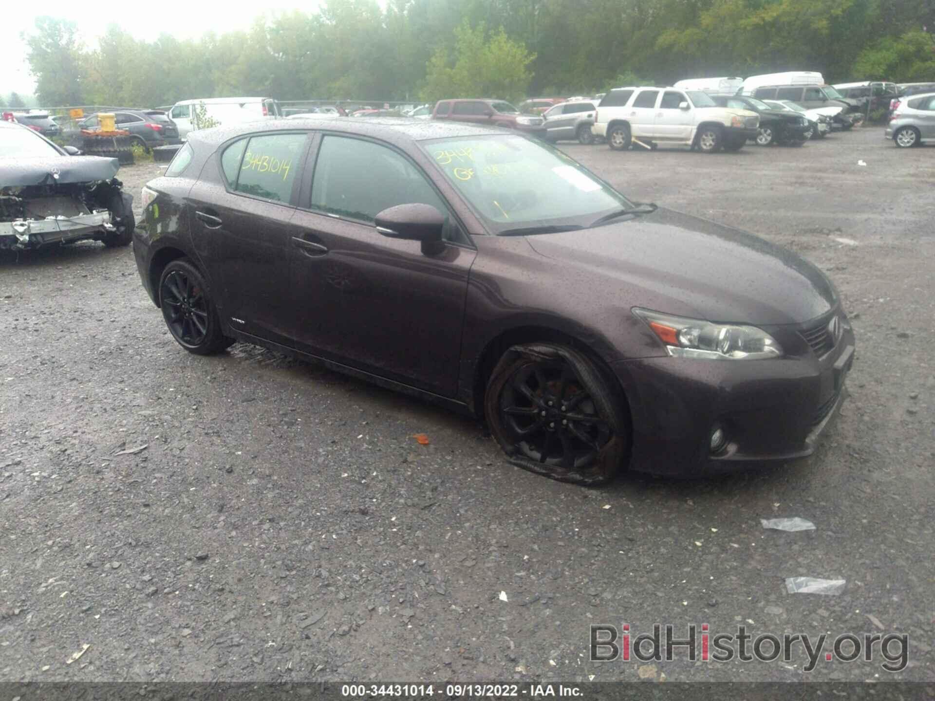 Photo JTHKD5BH6B2028968 - LEXUS CT 200H 2011