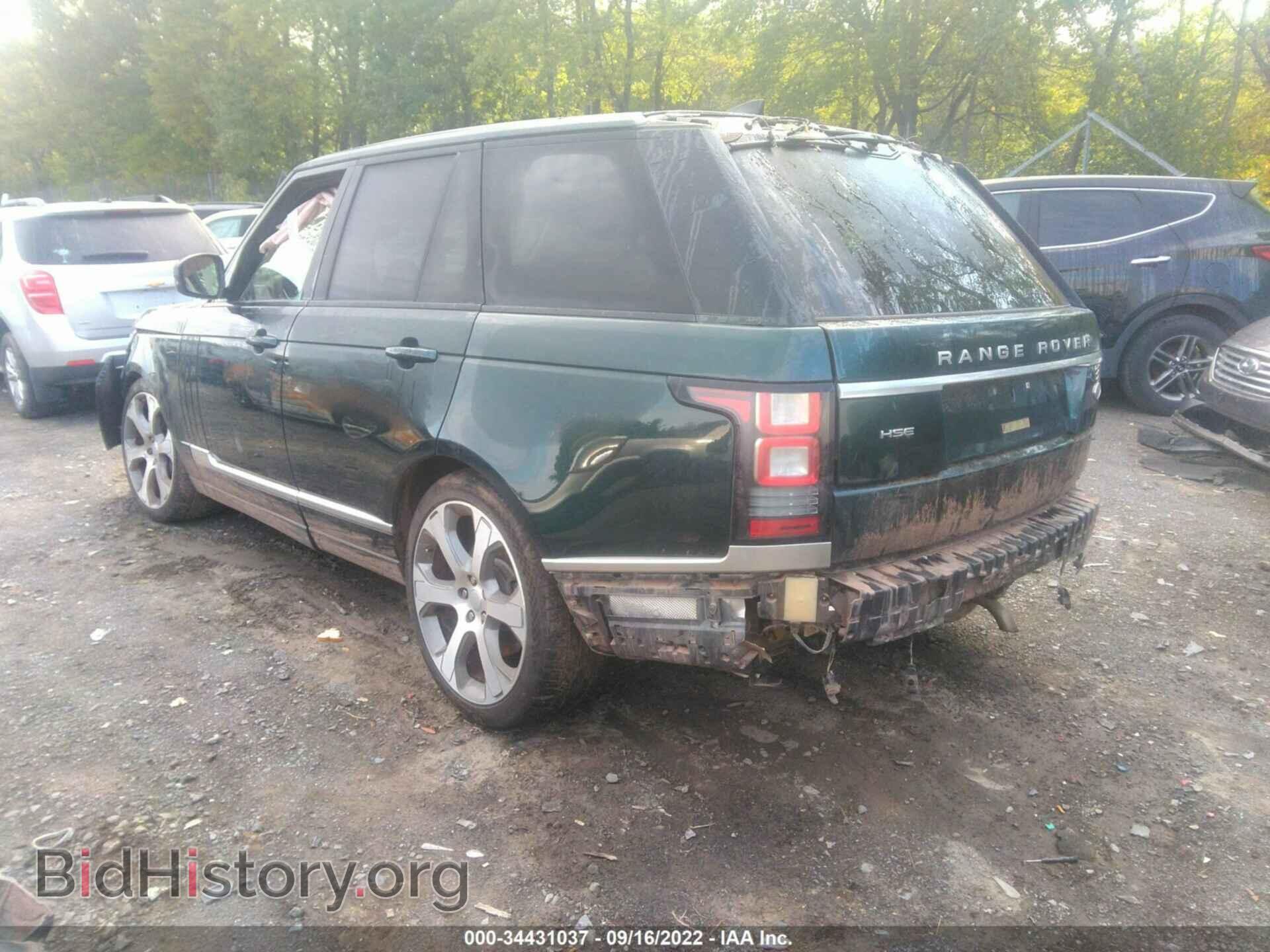 2017 LAND ROVER RANGE ROVER - VIN: SALGS2FV2HA357279 - Фото 3