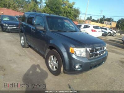 2010 Ford ESCAPE XLT, синий — VIN 1FMCU0DG4AKD38902, IAAI