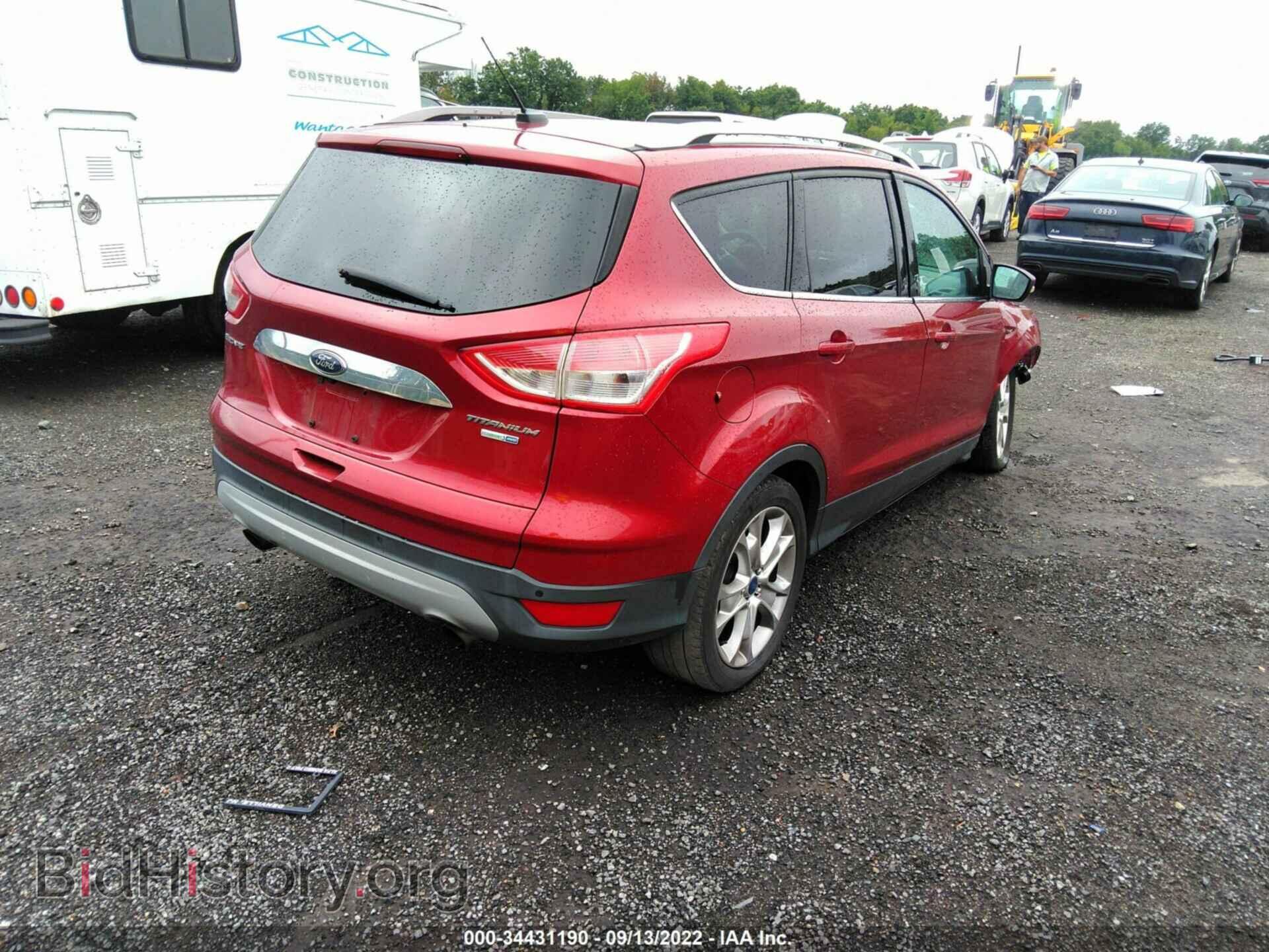 2014 FORD ESCAPE - VIN: 1FMCU9J96EUB53349 - Фото 4