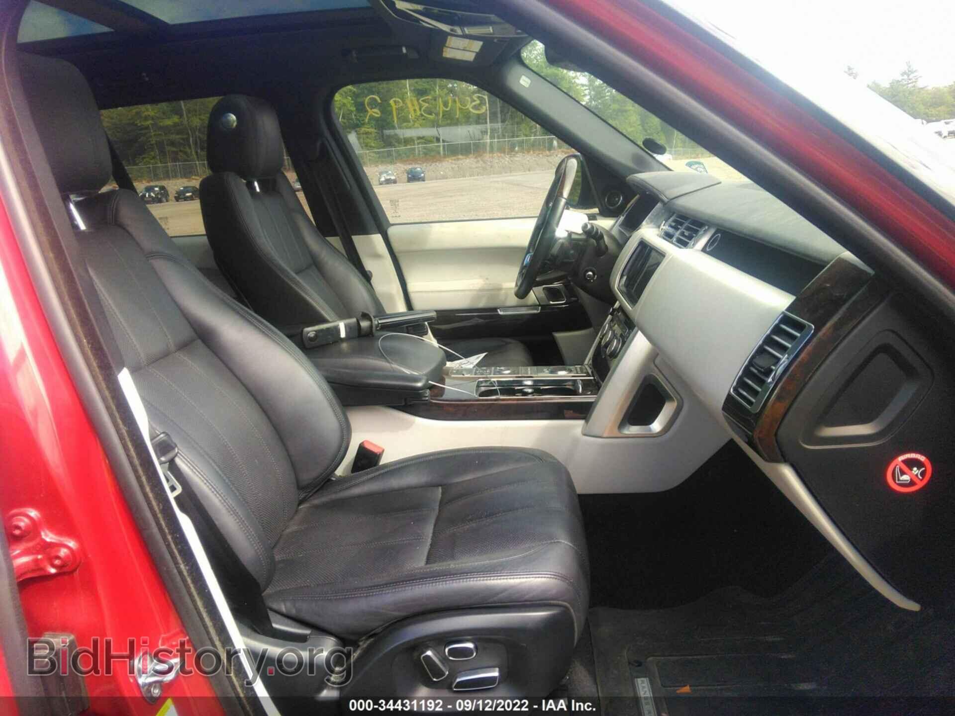 2014 LAND ROVER RANGE ROVER - VIN: SALGS2EF6EA151632 - Фото 5