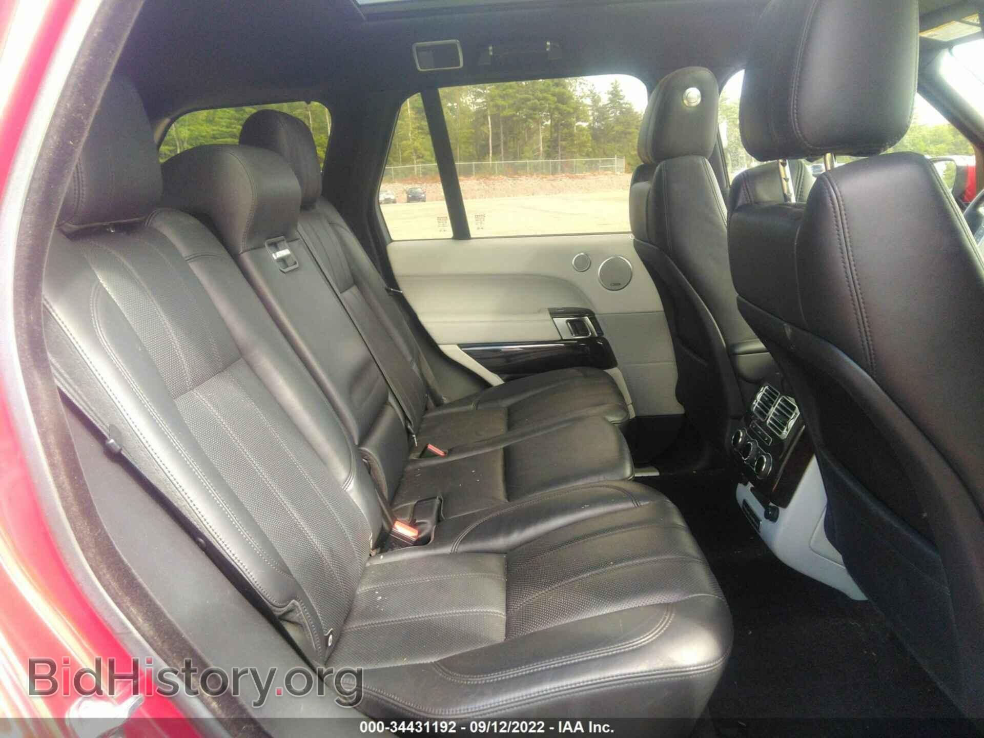 2014 LAND ROVER RANGE ROVER - VIN: SALGS2EF6EA151632 - Фото 8