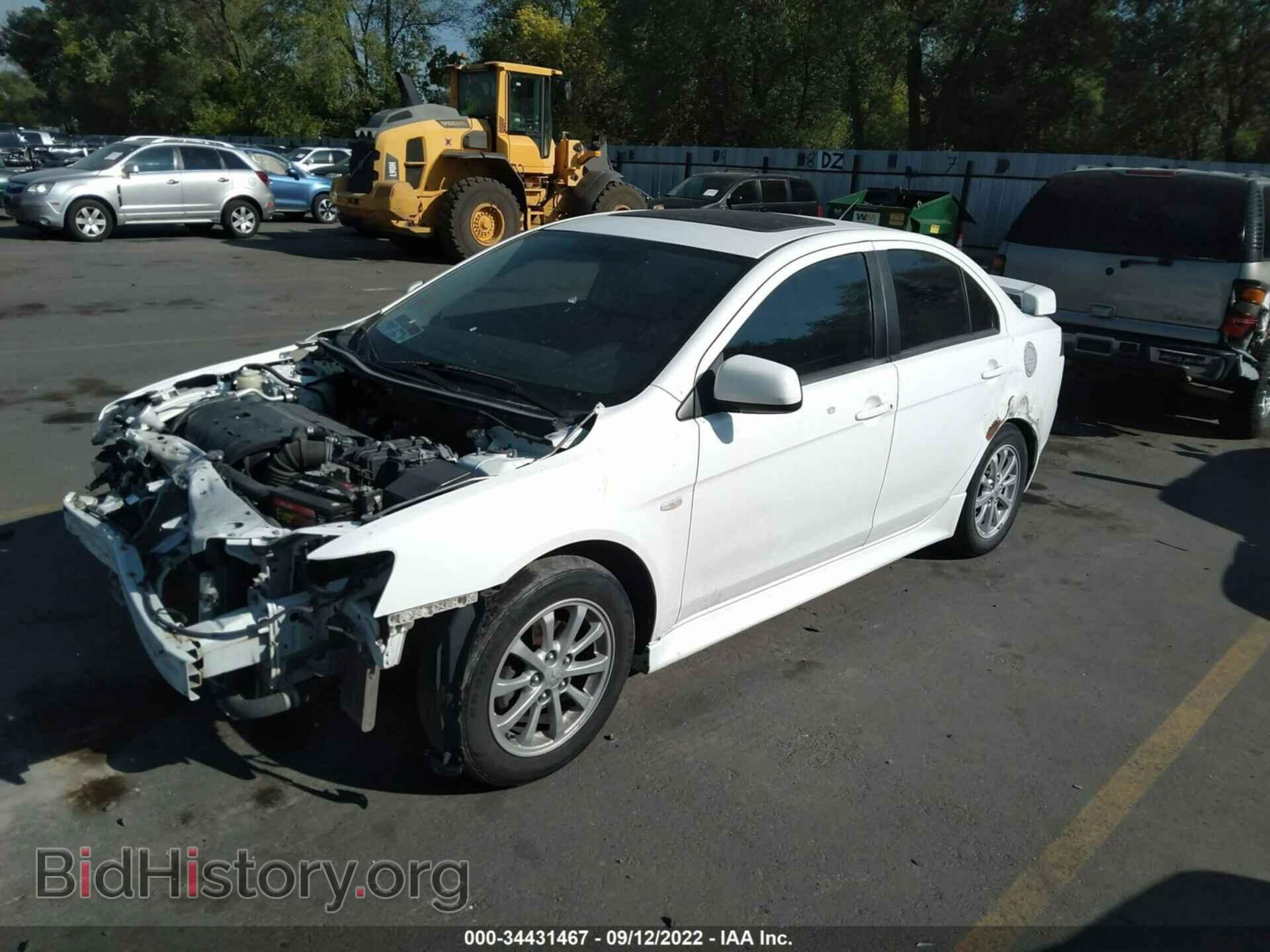 2012 MITSUBISHI LANCER - VIN: JA32V2FW1CU008640 - Фото 2