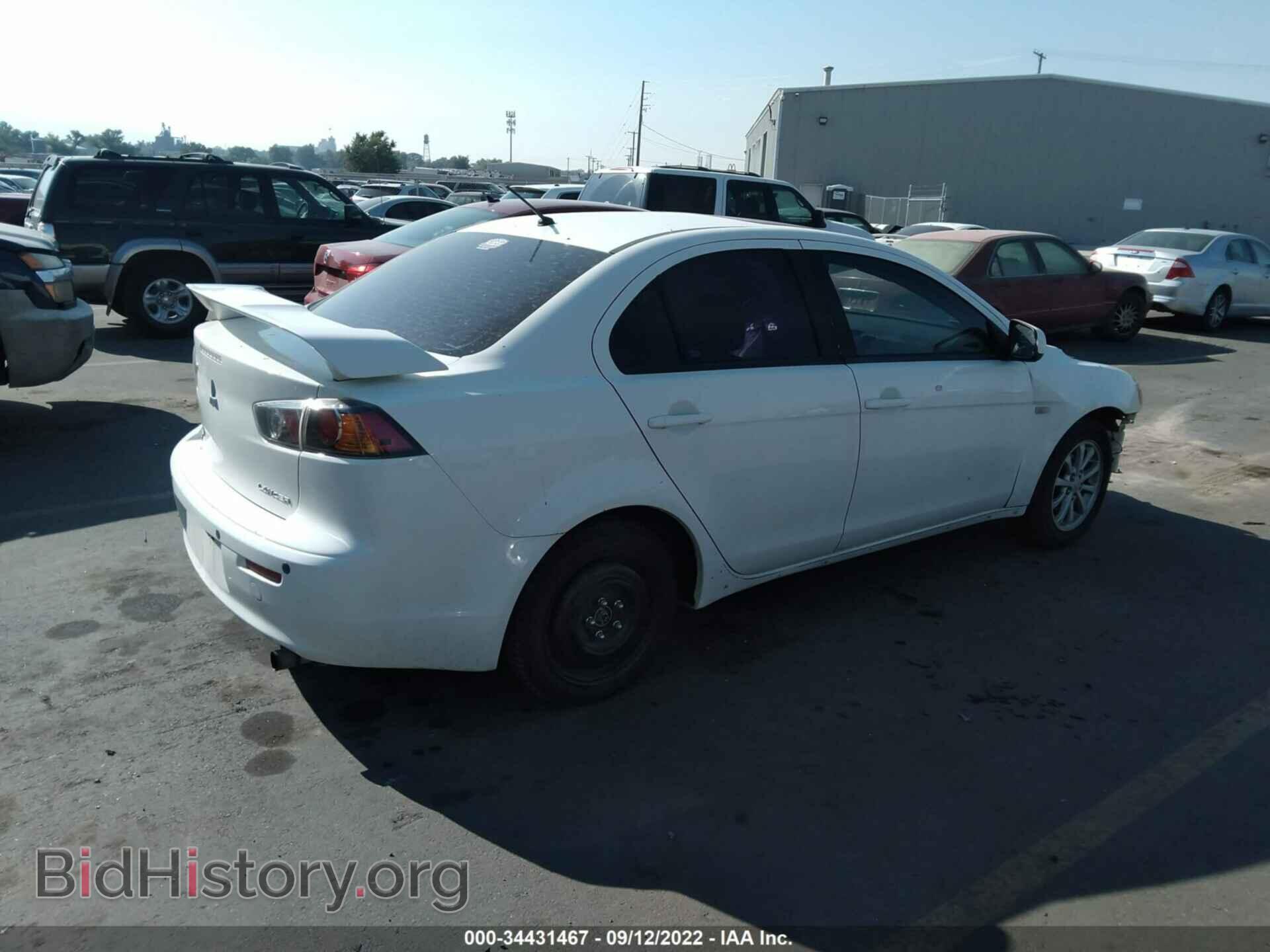 2012 MITSUBISHI LANCER - VIN: JA32V2FW1CU008640 - Фото 4