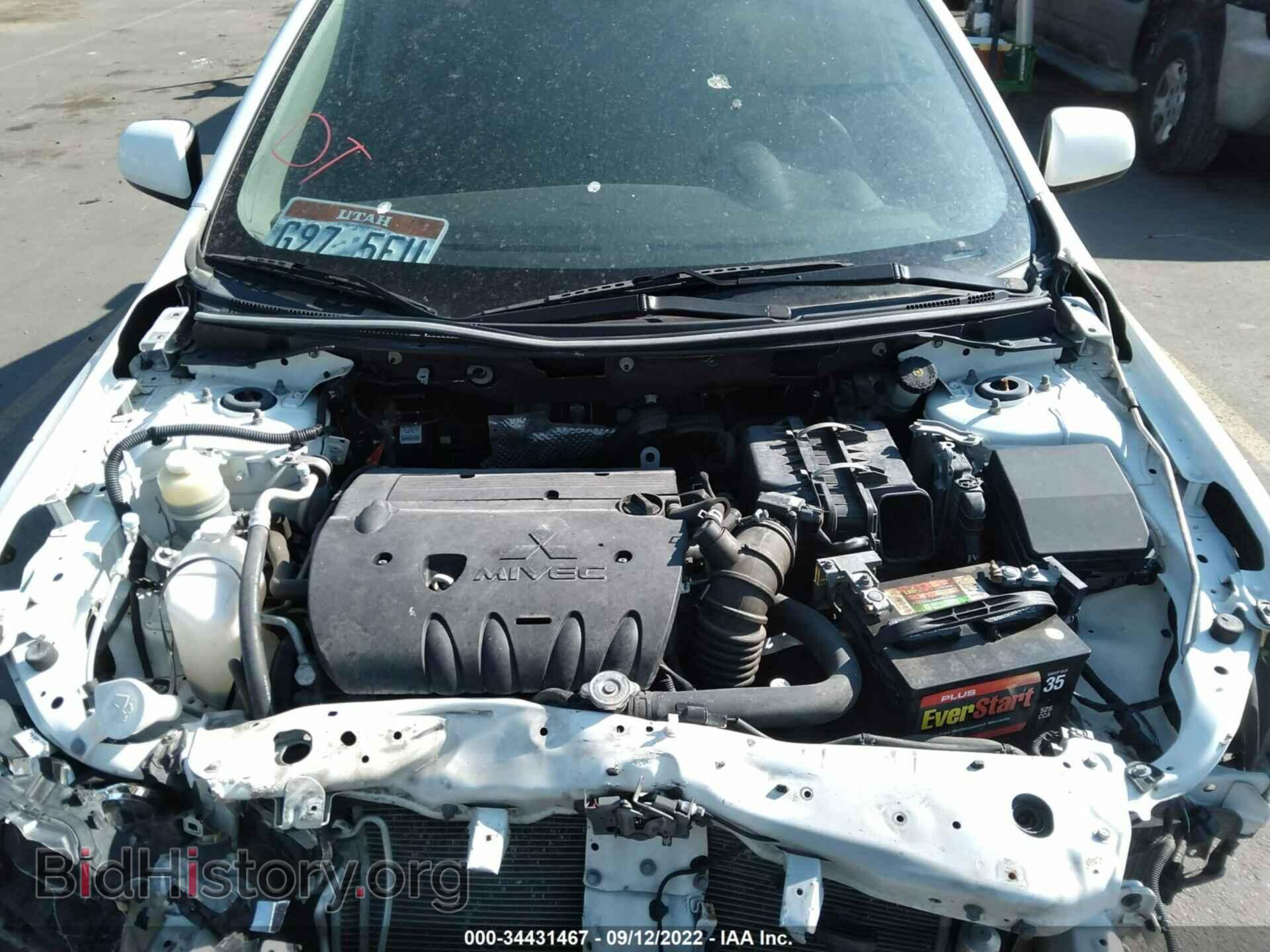 2012 MITSUBISHI LANCER - VIN: JA32V2FW1CU008640 - Фото 10