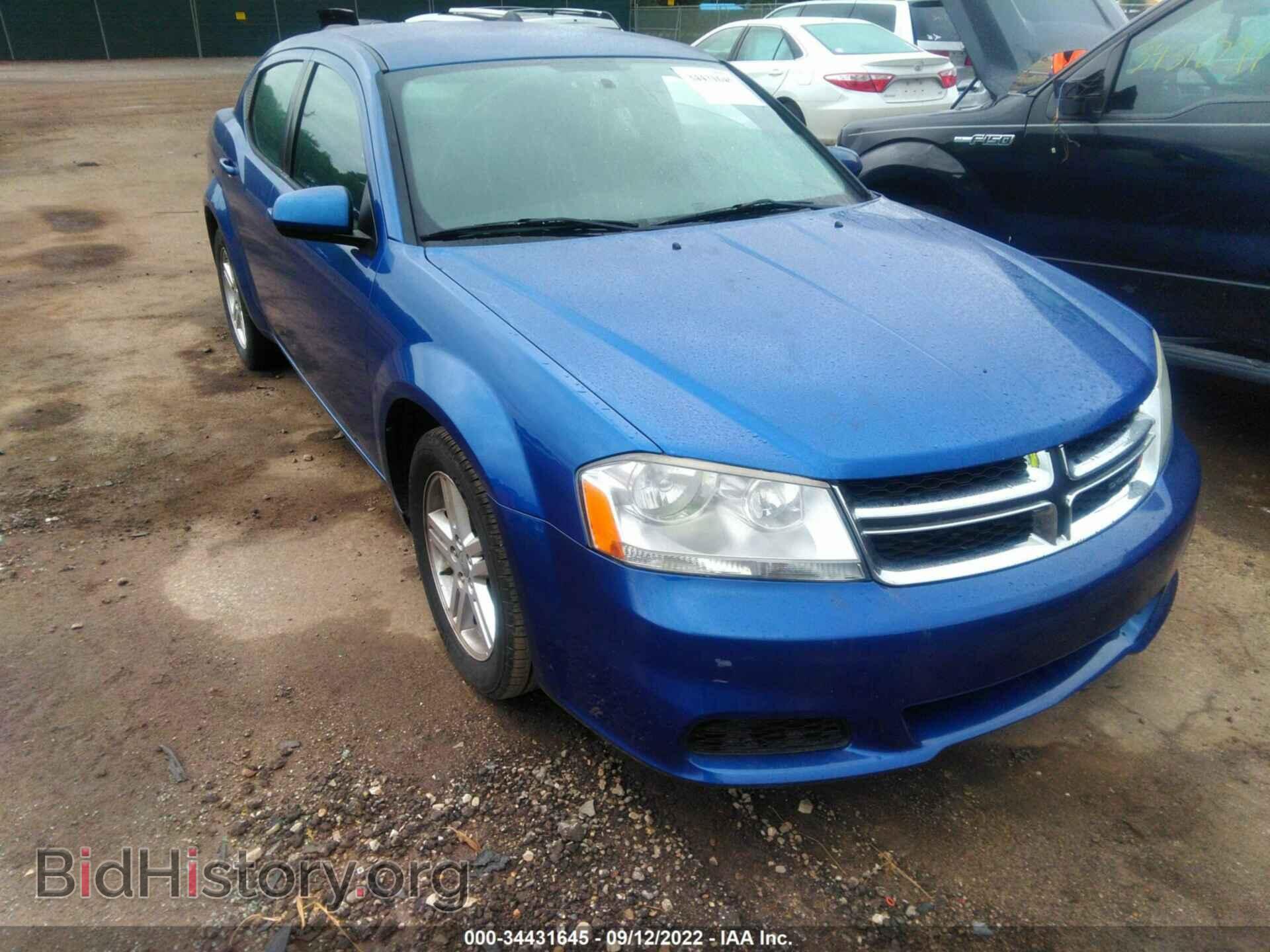 Photo 1C3CDZCB4CN207439 - DODGE AVENGER 2012