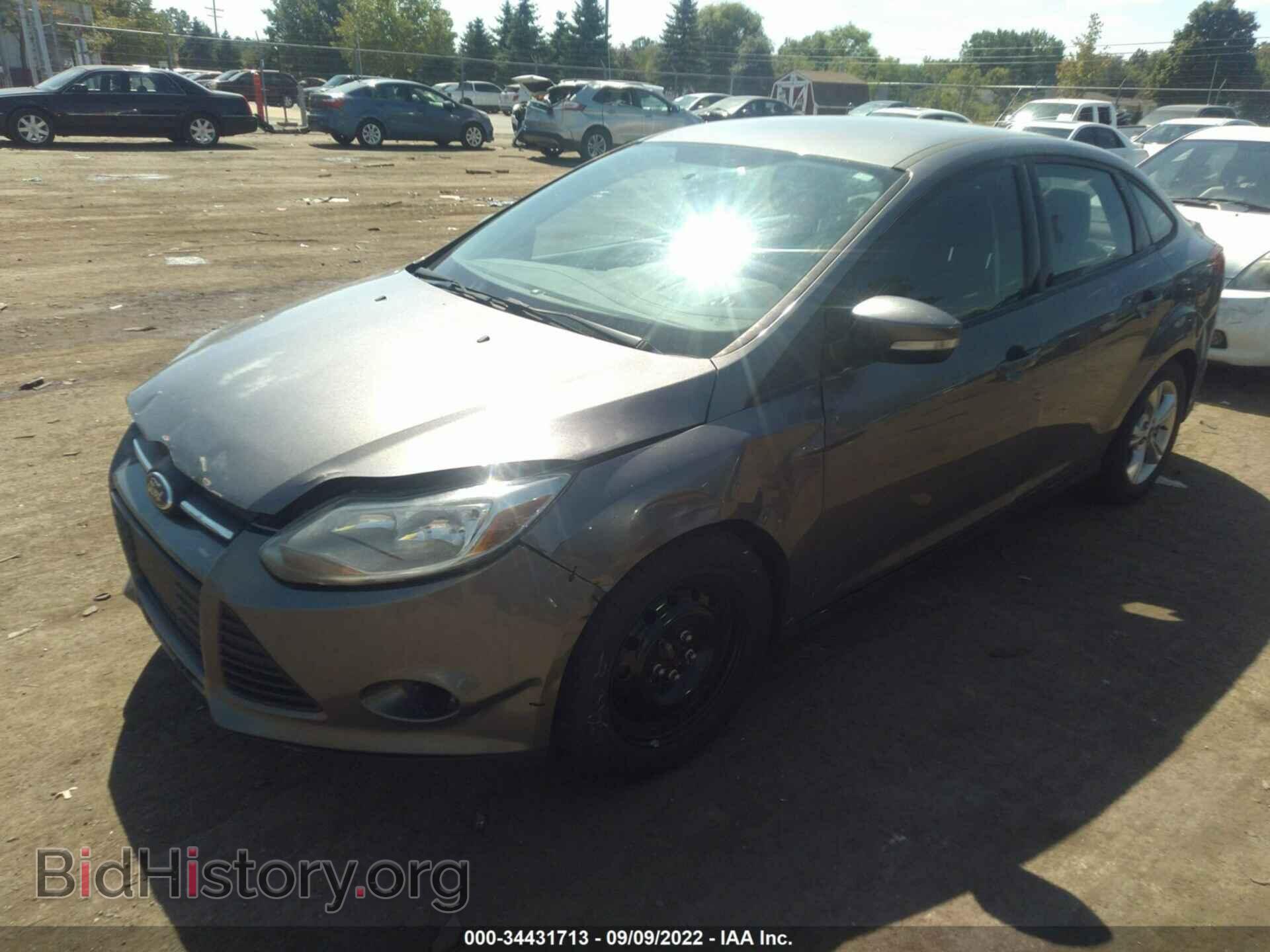 2014 FORD FOCUS - VIN: 1FADP3F27EL371398 - Фото 2