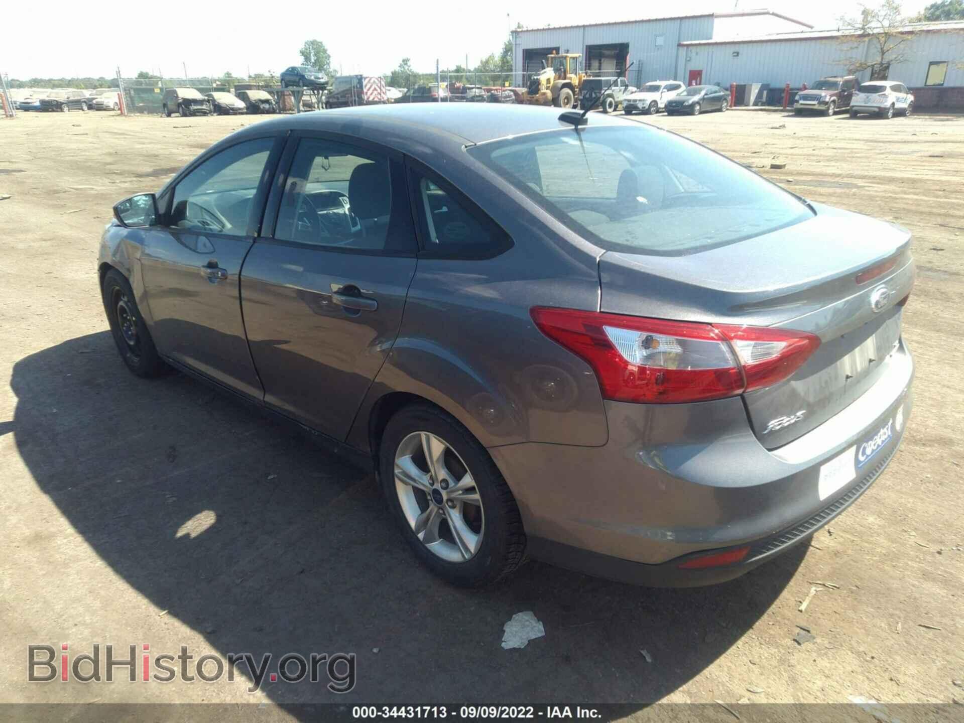 2014 FORD FOCUS - VIN: 1FADP3F27EL371398 - Фото 3