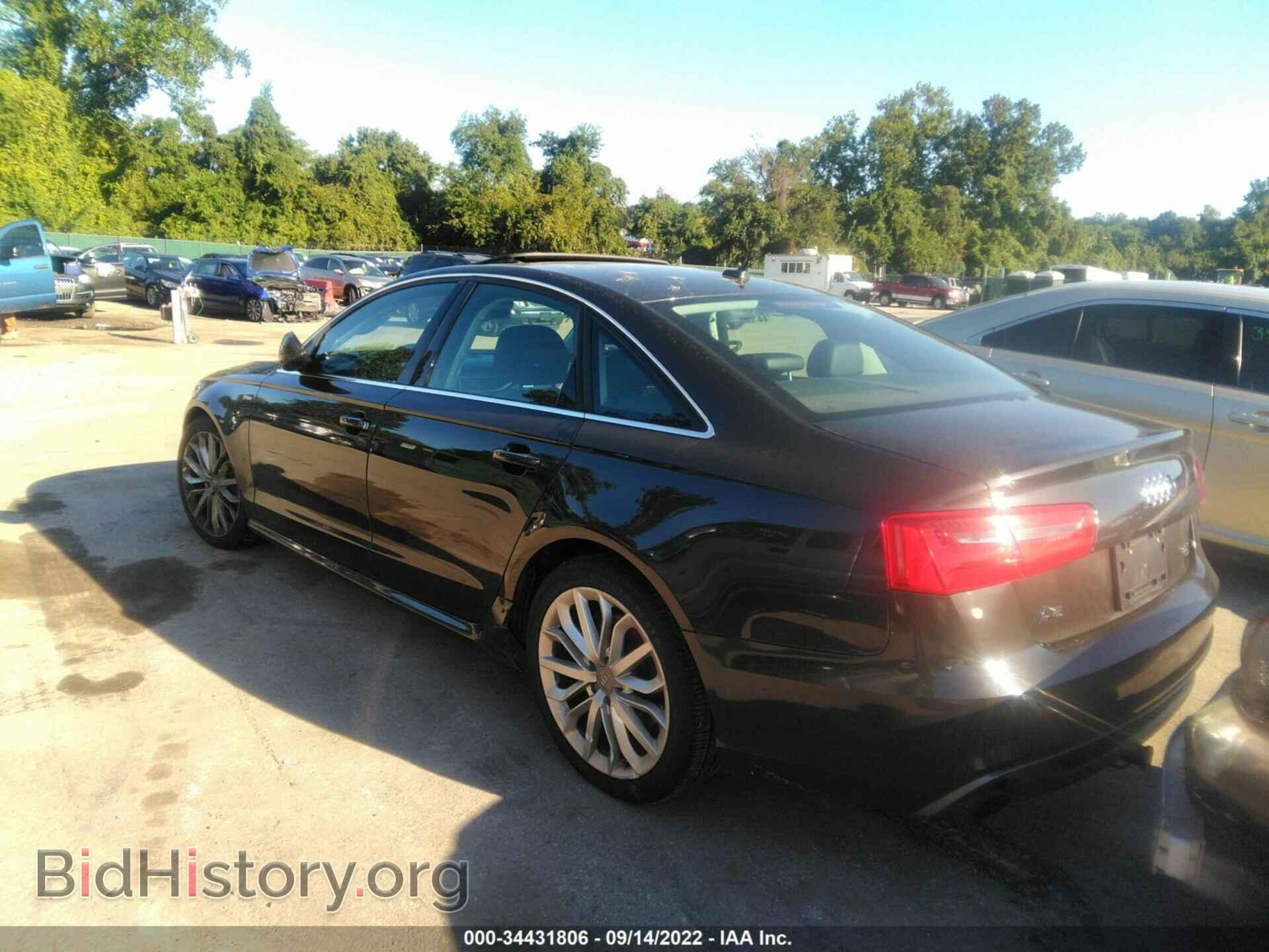 2012 AUDI A6 - VIN: WAUJGBFC6CN064822 - Фото 3