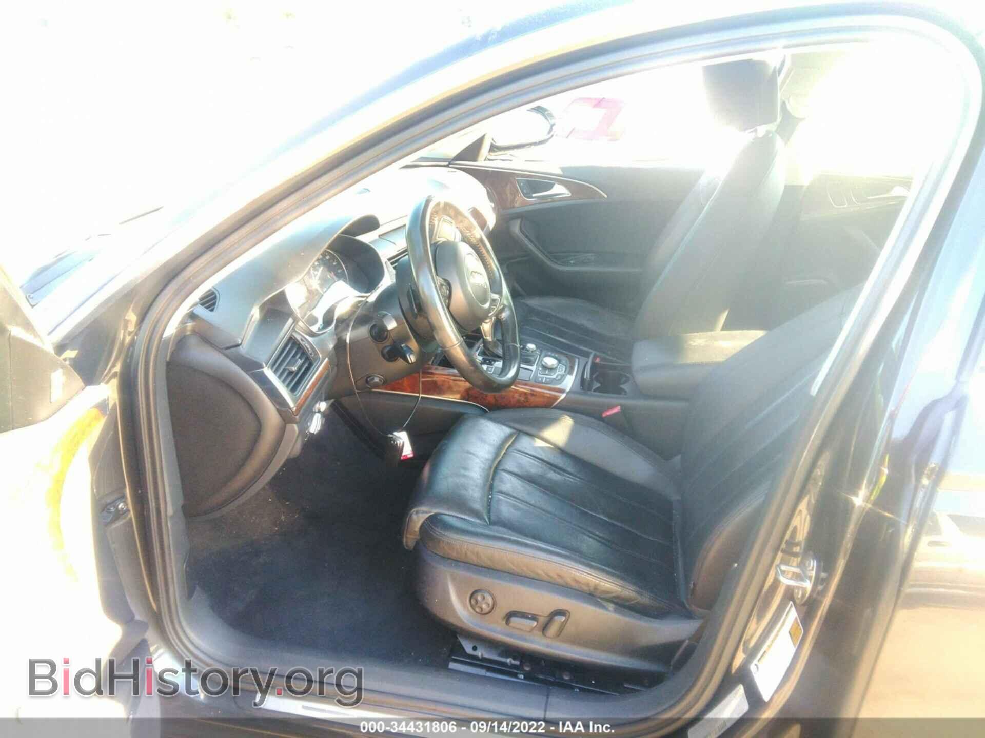 2012 AUDI A6 - VIN: WAUJGBFC6CN064822 - Фото 5