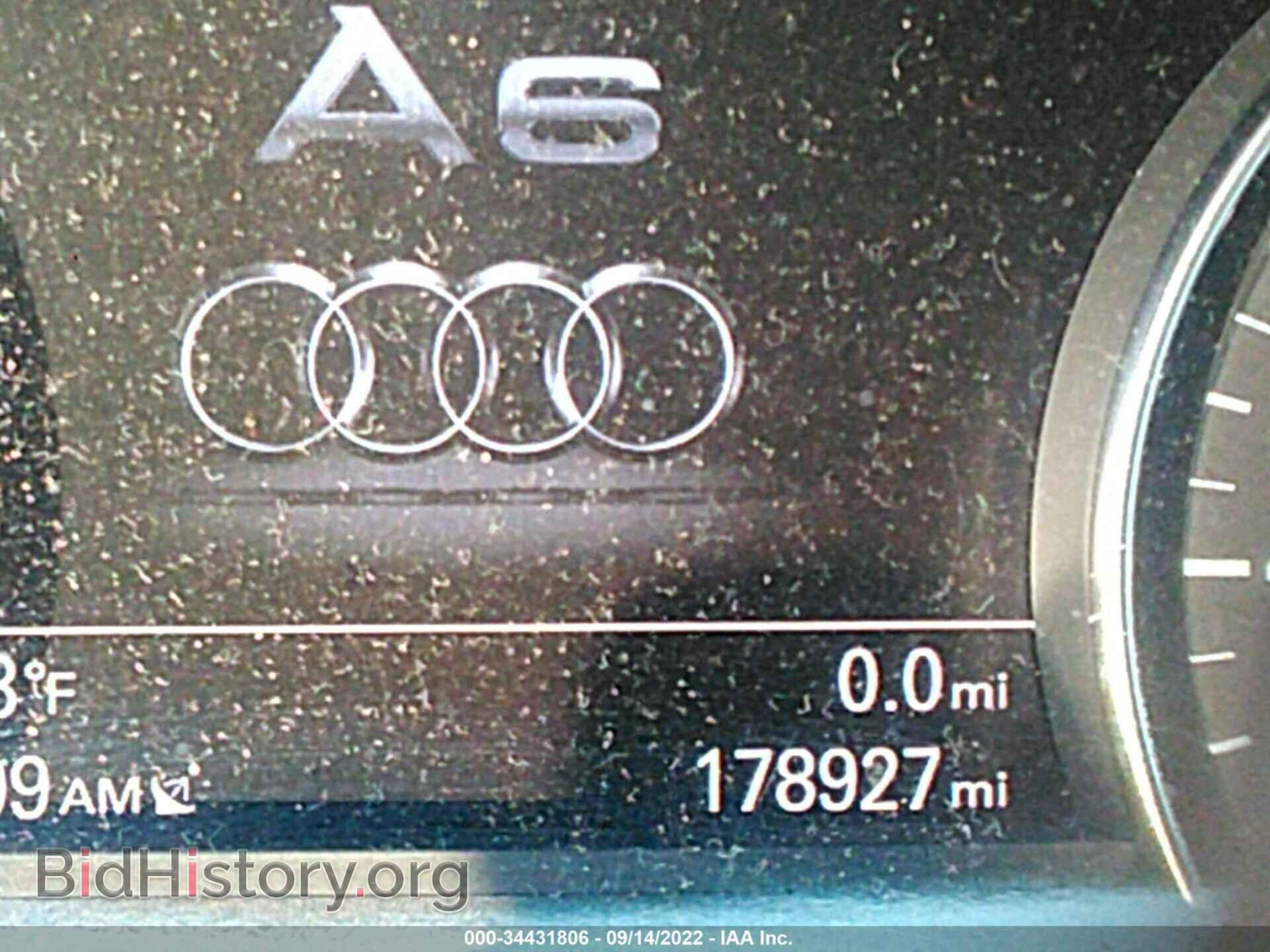 2012 AUDI A6 - VIN: WAUJGBFC6CN064822 - Фото 7