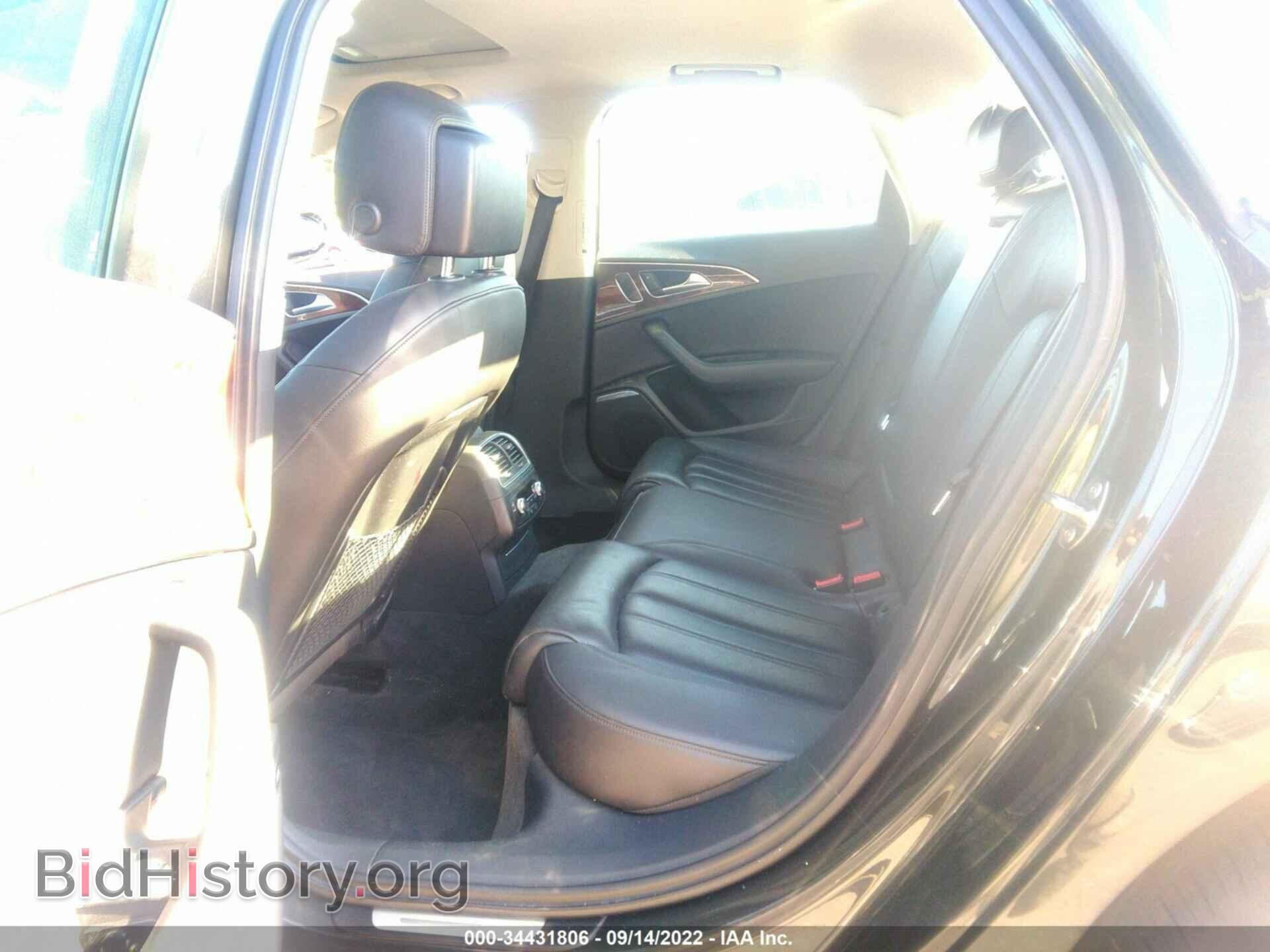 2012 AUDI A6 - VIN: WAUJGBFC6CN064822 - Фото 8