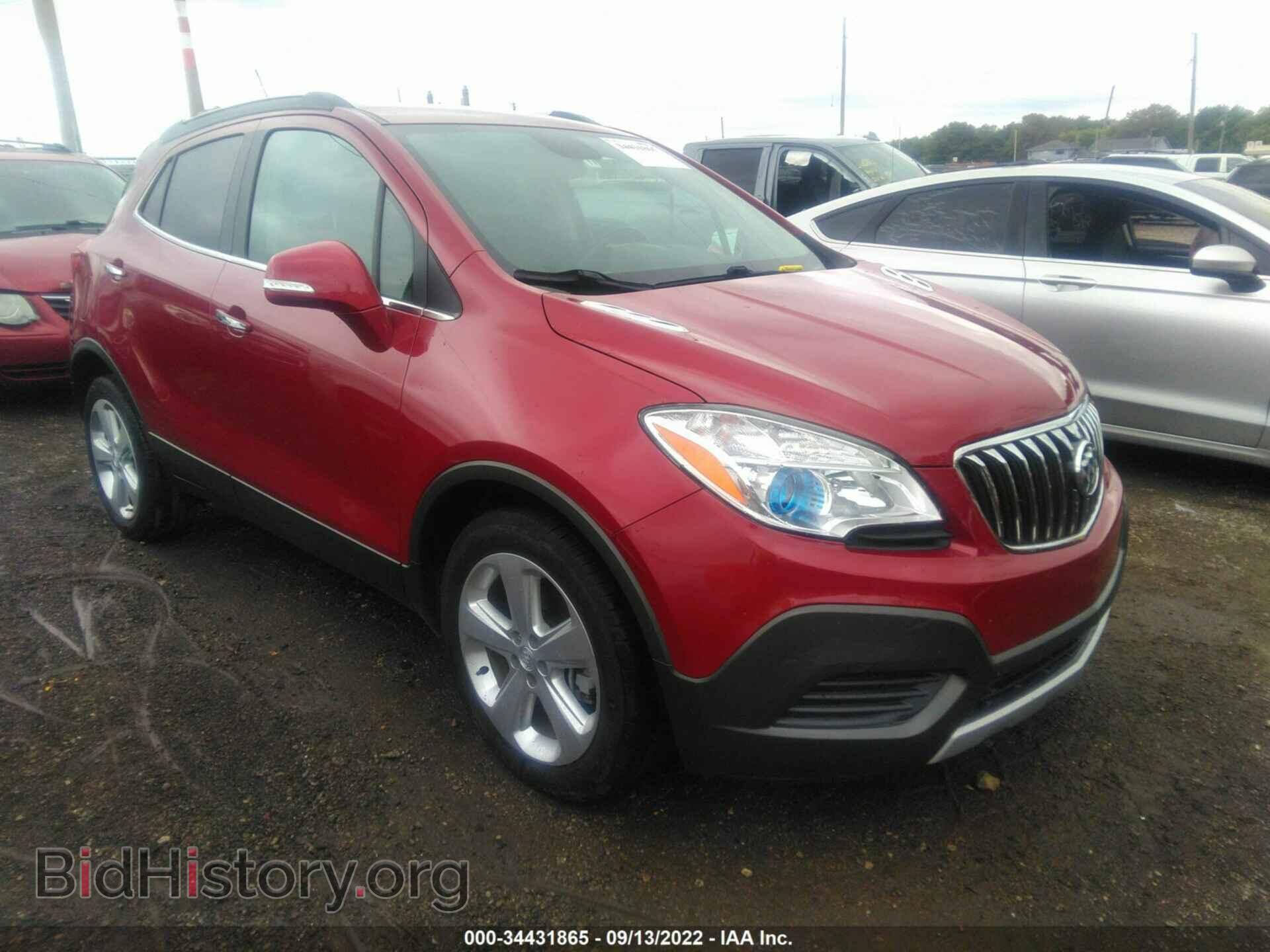 Фотография KL4CJASB6GB690165 - BUICK ENCORE 2016