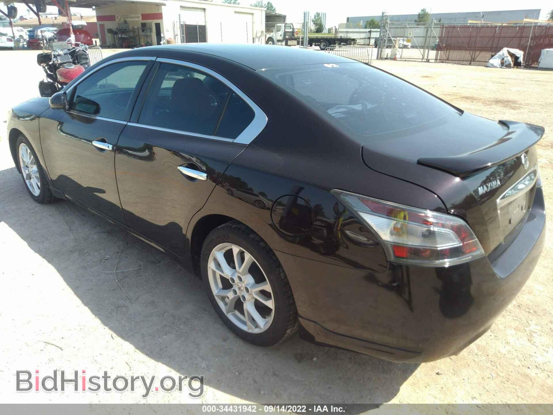 2013 NISSAN MAXIMA - VIN: 1N4AA5APXDC808327 - Фото 3