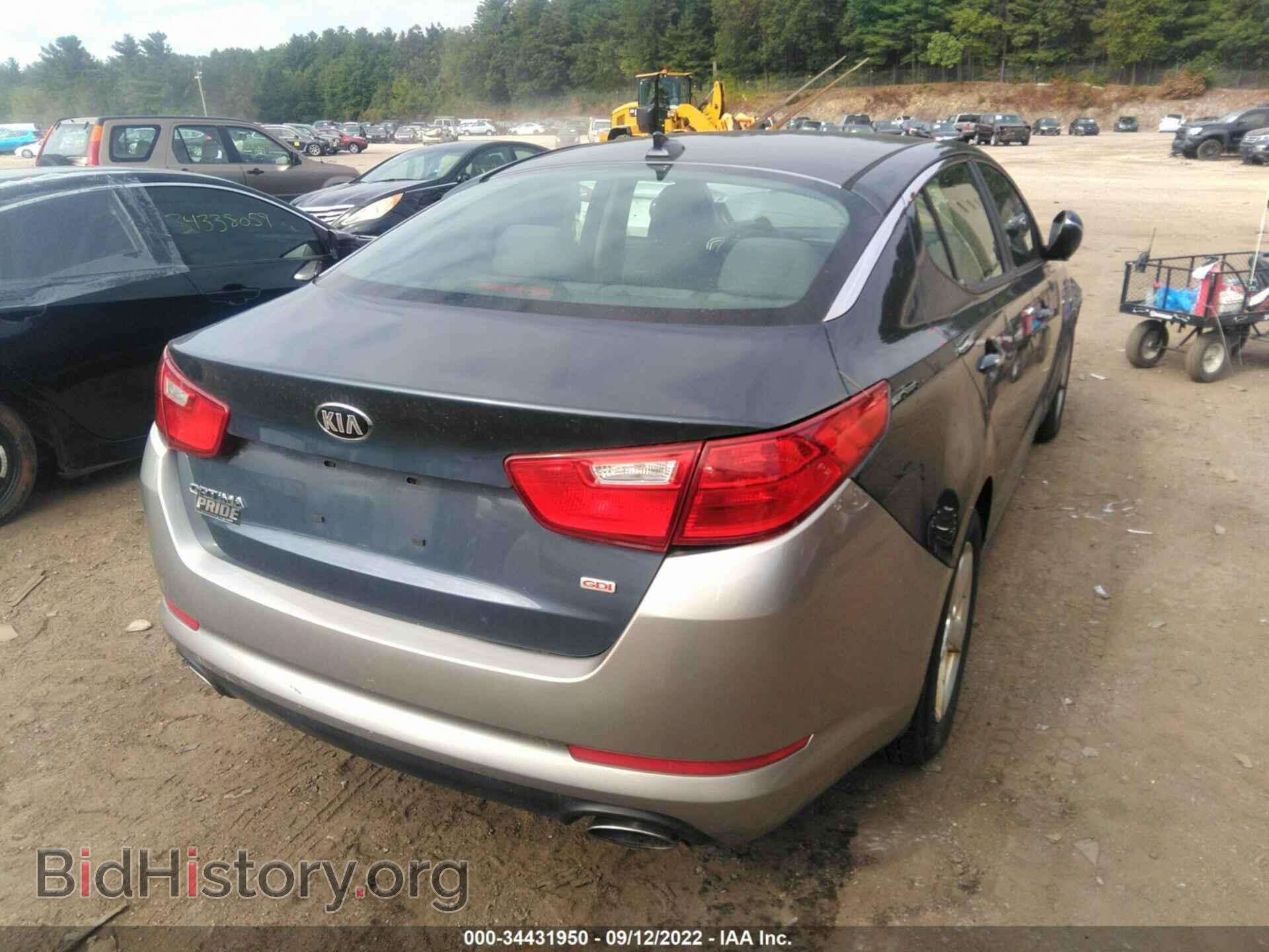 2015 KIA OPTIMA - VIN: KNAGM4A75F5543519 - Фото 4