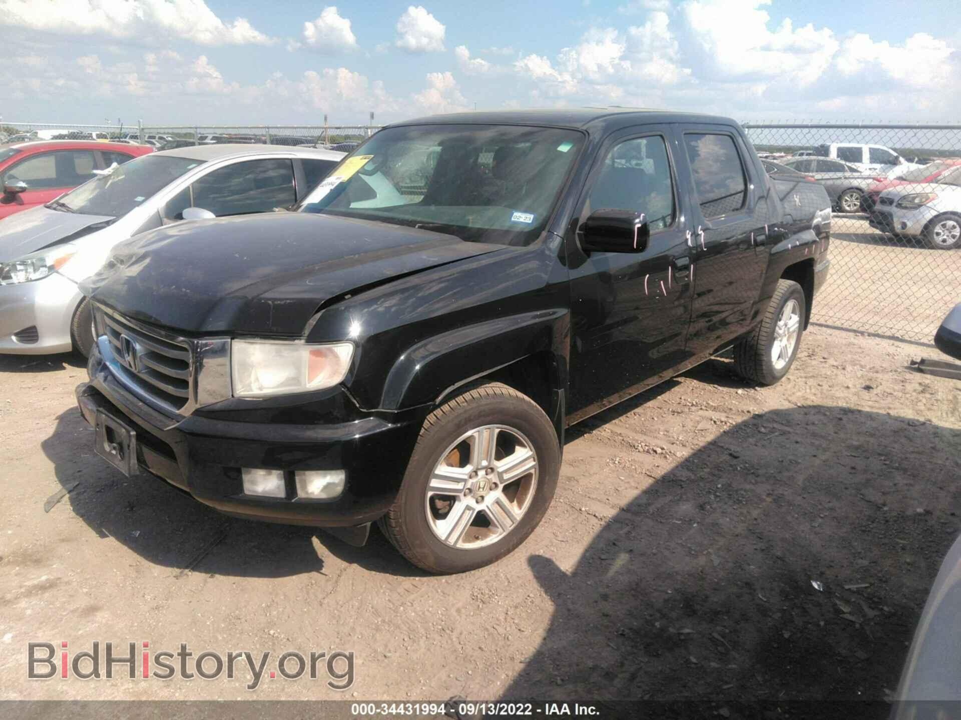 2012 HONDA RIDGELINE - VIN: 5FPYK1F55CB003916 - Фото 2