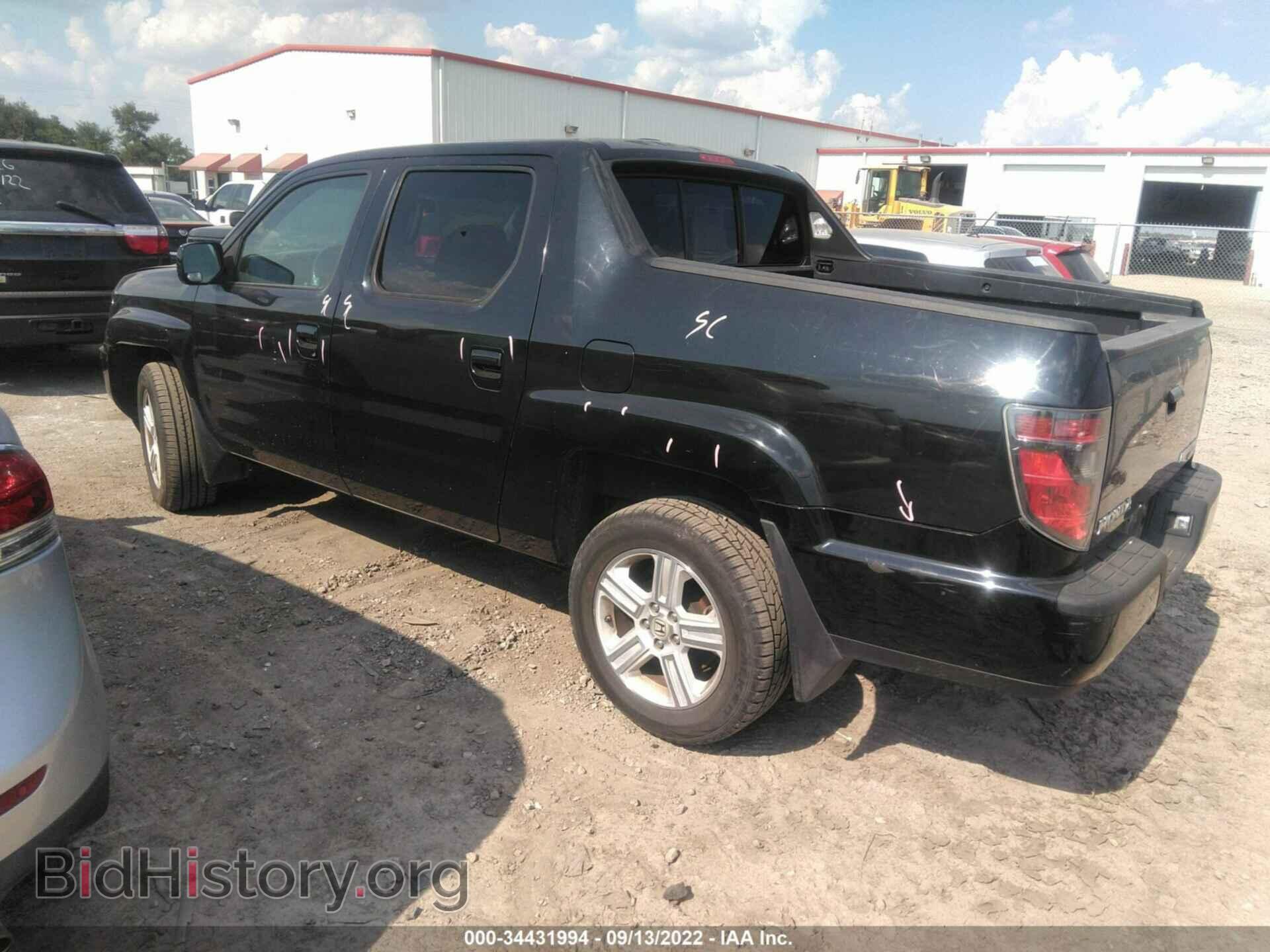 2012 HONDA RIDGELINE - VIN: 5FPYK1F55CB003916 - Фото 3