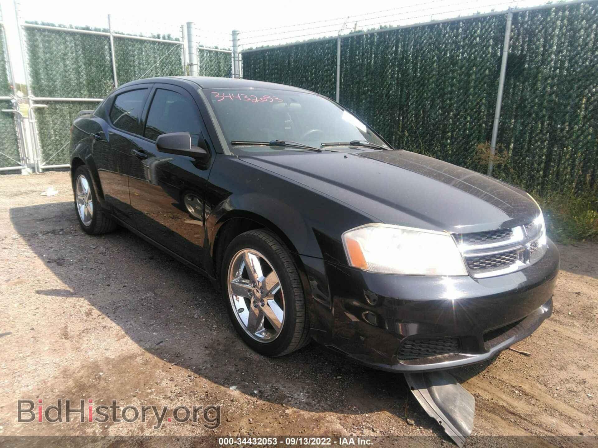 Photo 1C3CDZAB2CN270039 - DODGE AVENGER 2012