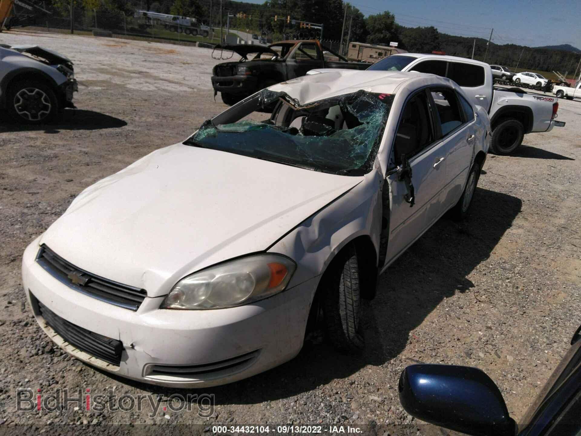2007 CHEVROLET IMPALA - VIN: 2G1WT55K779122906 - Фото 2