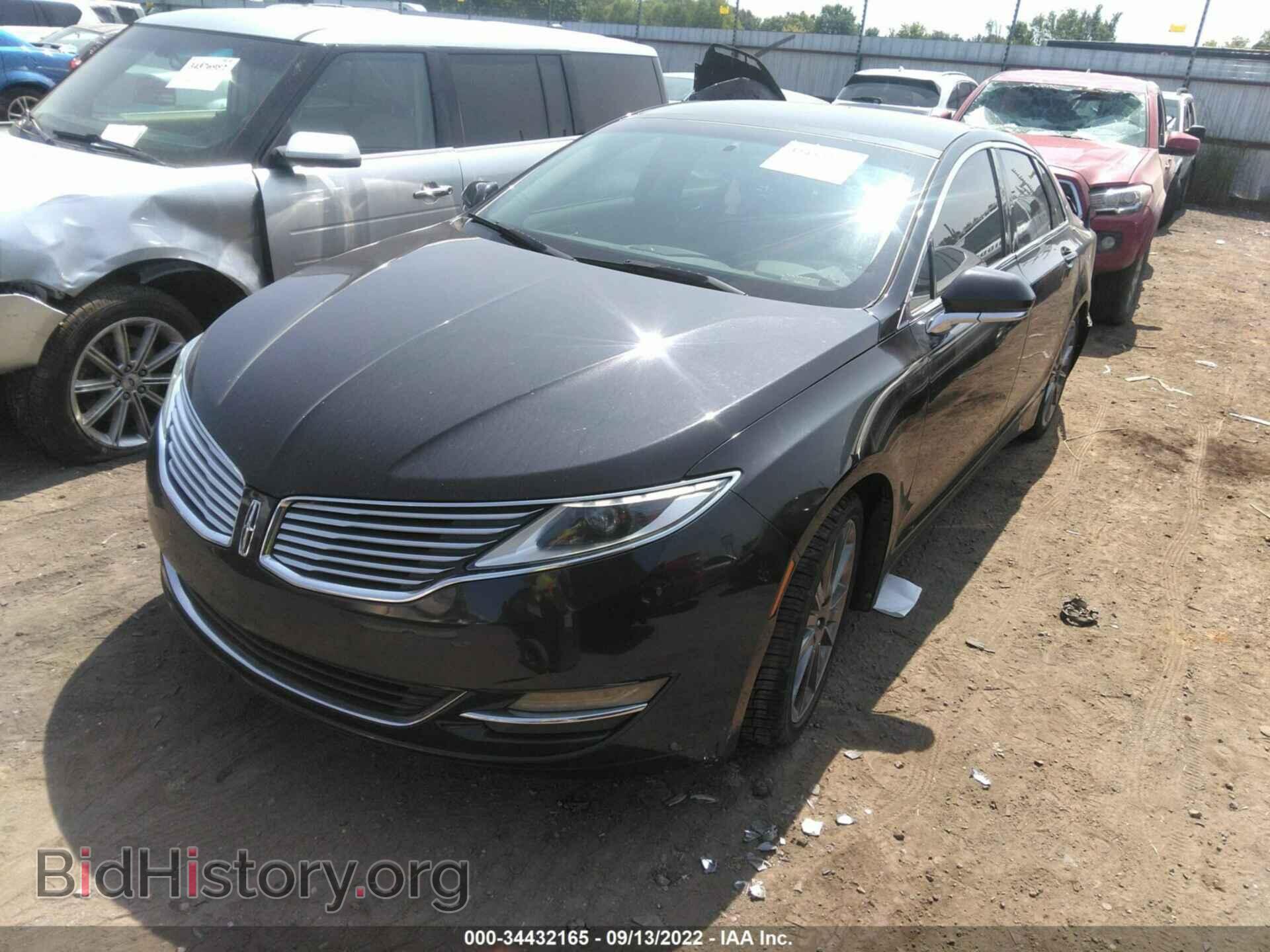 2013 LINCOLN MKZ - VIN: 3LN6L2LU6DR829040 - Фото 2