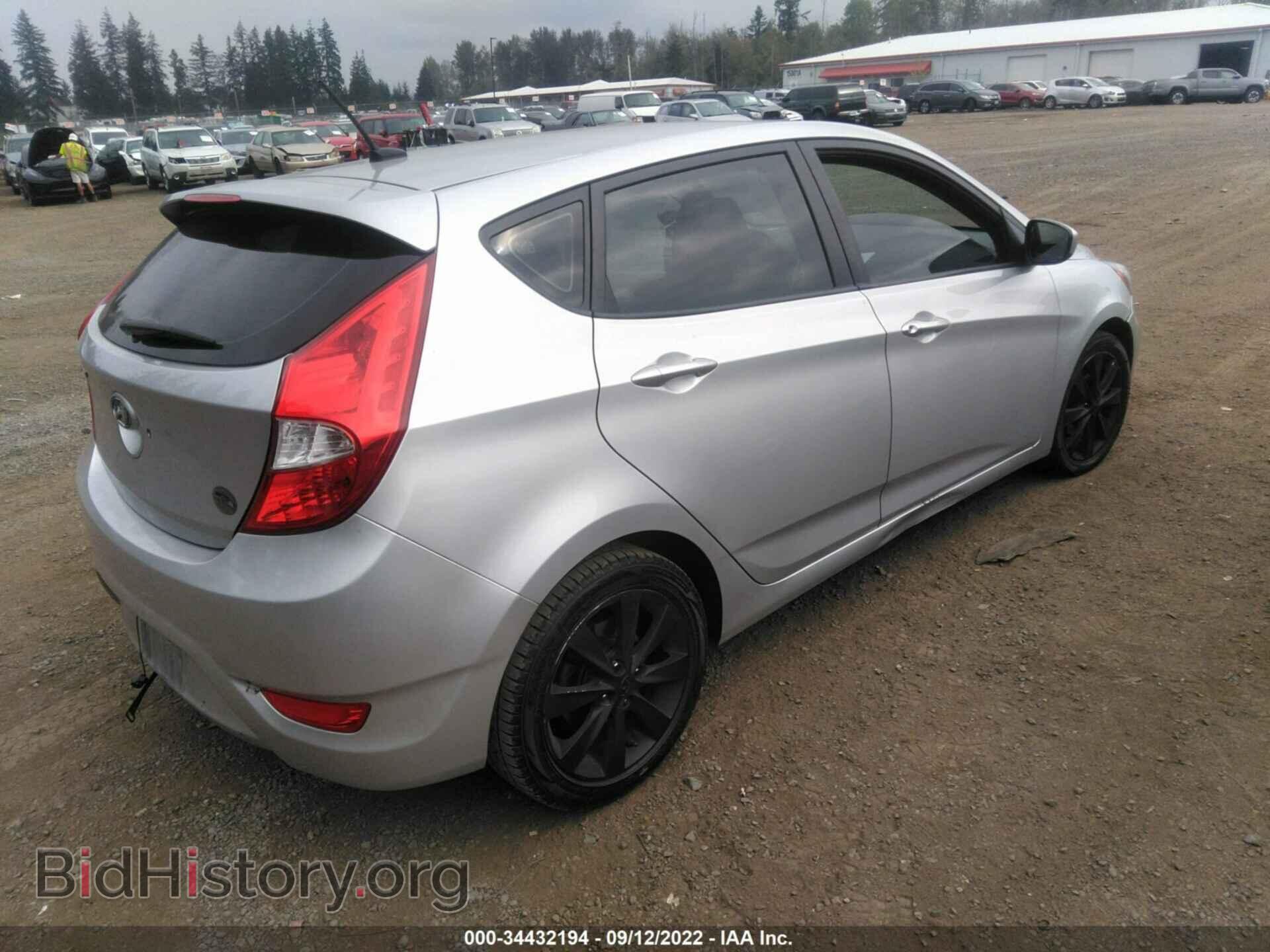 2012 HYUNDAI ACCENT - VIN: KMHCU5AEXCU004932 - Фото 4
