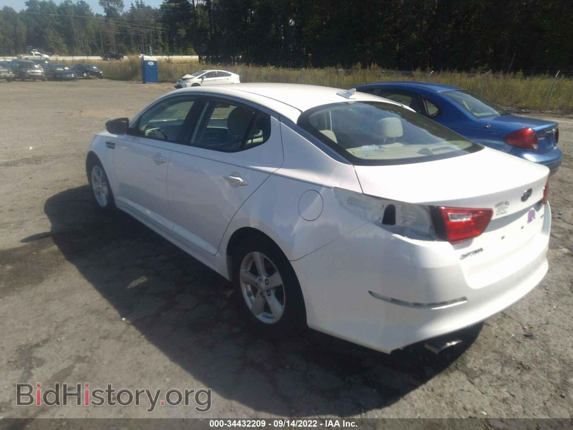 2015 KIA OPTIMA - VIN: KNAGM4A74F5608084 - Фото 3