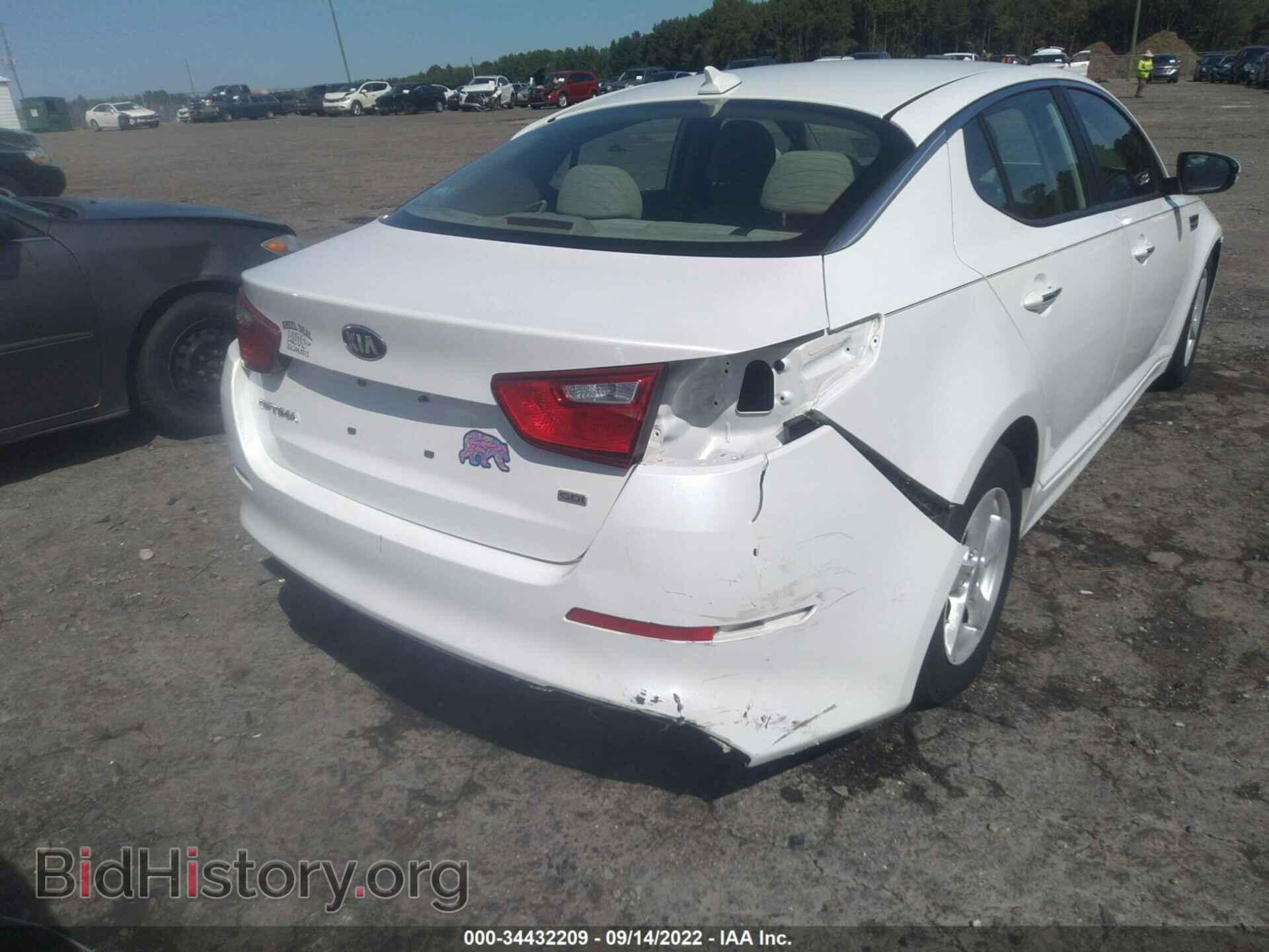 2015 KIA OPTIMA - VIN: KNAGM4A74F5608084 - Фото 6