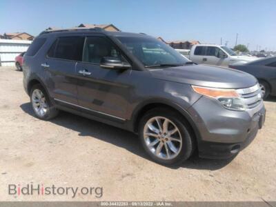 2012 Ford EXPLORER XLT, gray — VIN 1FMHK7D89CGA91105, IAAI